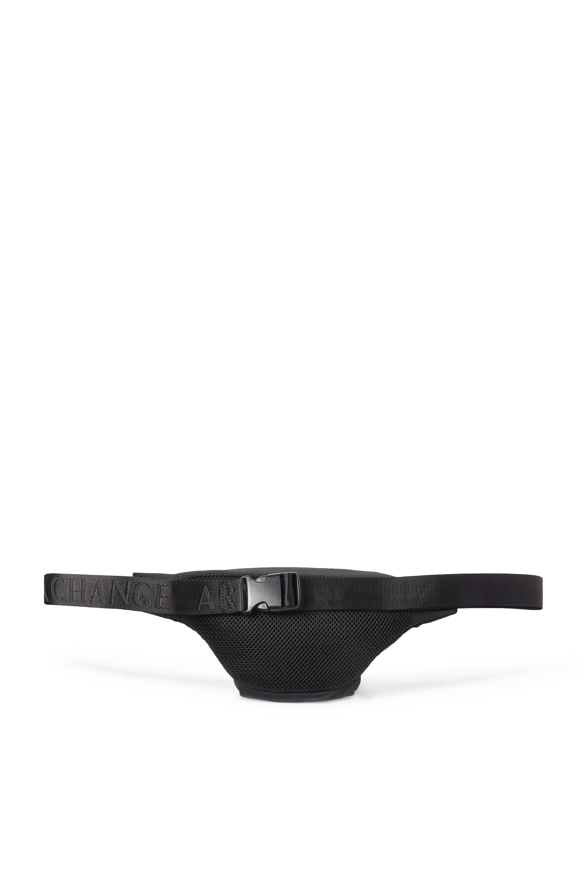 Metal Logo Patch Belt Bag