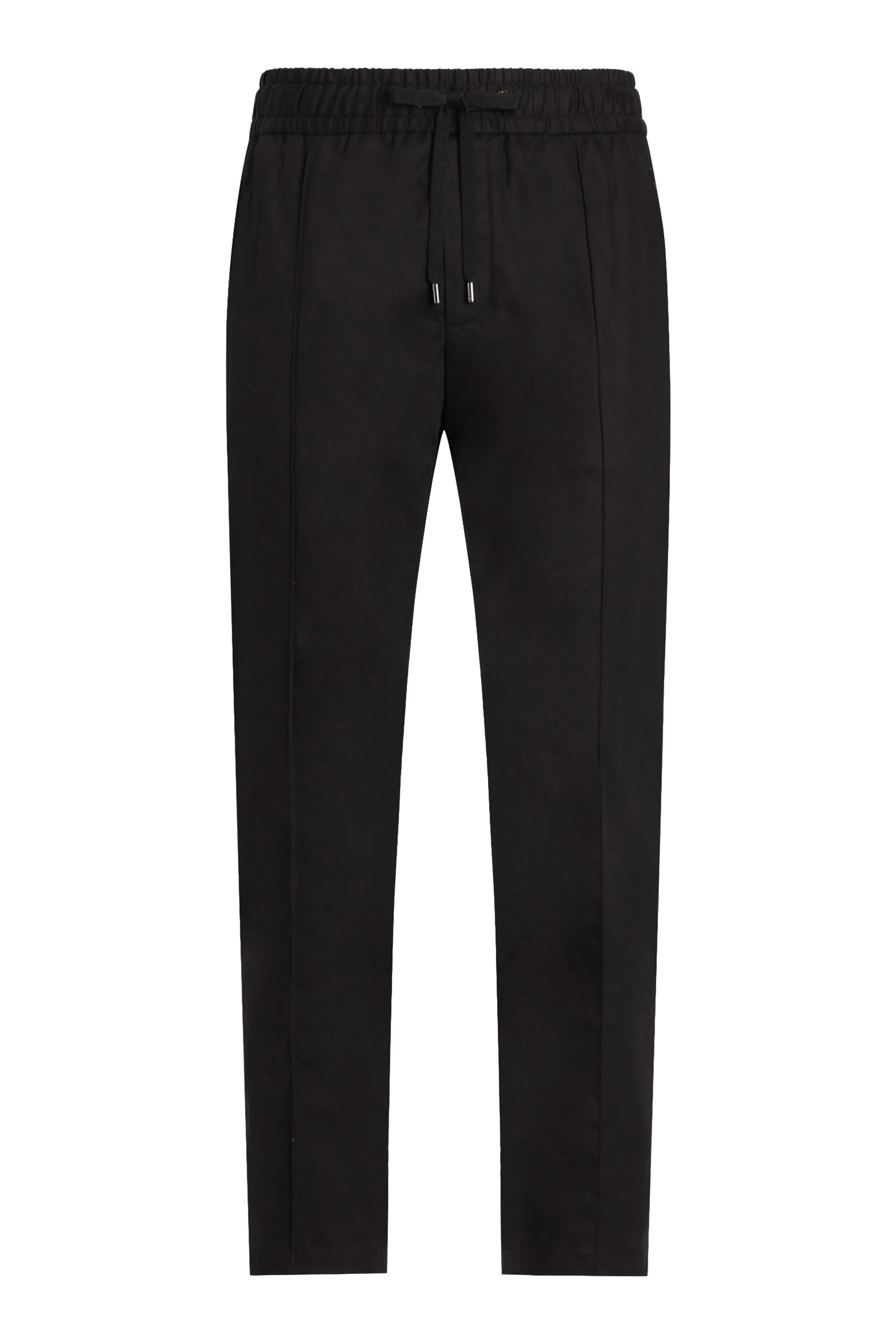 Cotton Gabardine Jogging Trousers 