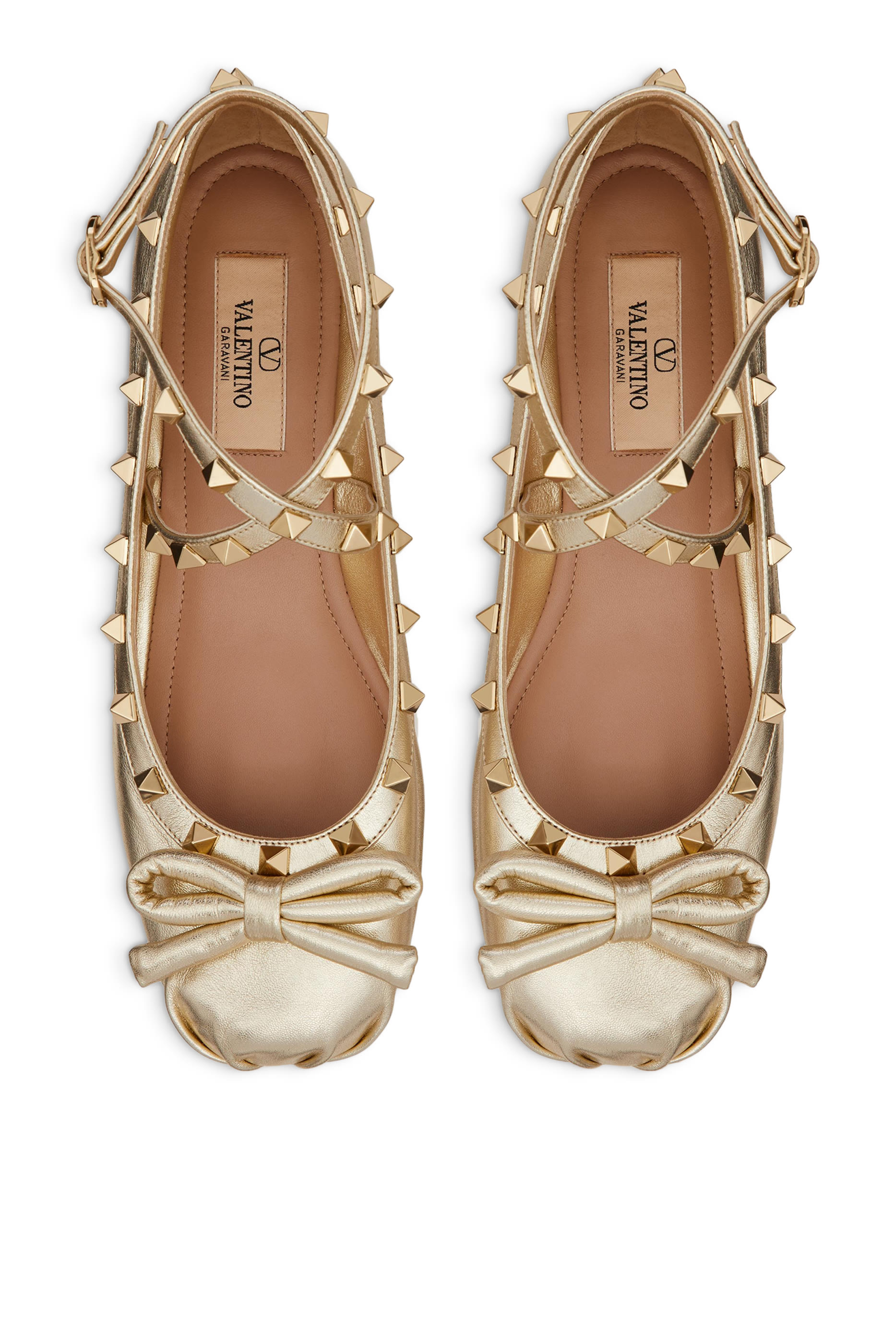 Rockstud Ballerina Flats
