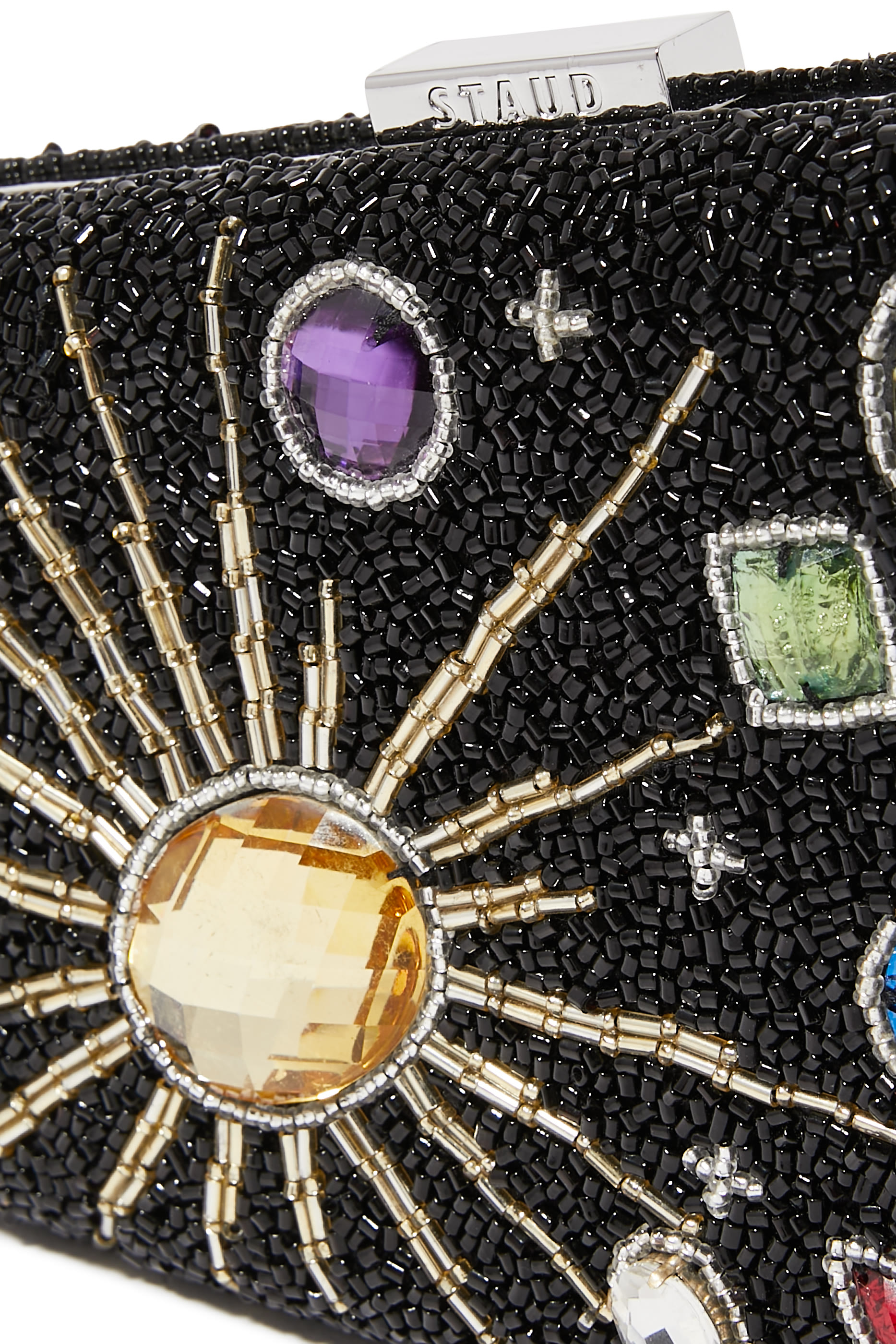 Carmella Beaded Clutch Bag