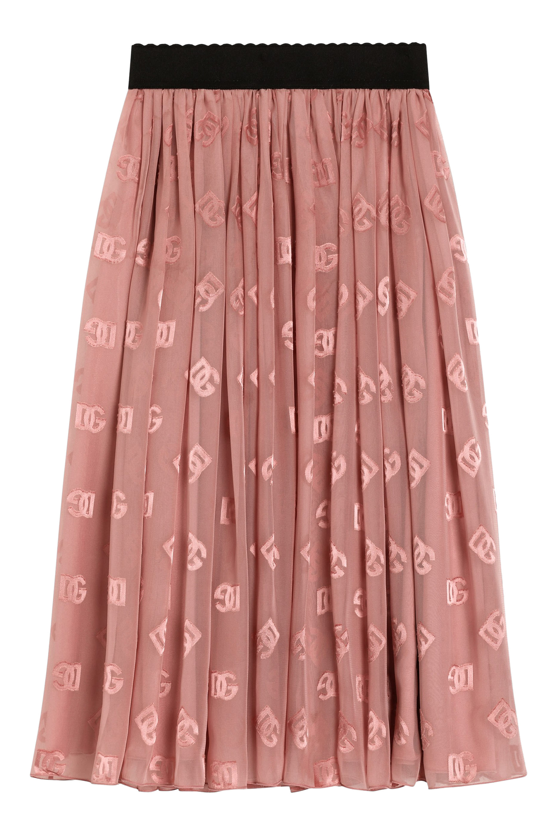 Kids All-Over DG Logo Jacquard Skirt