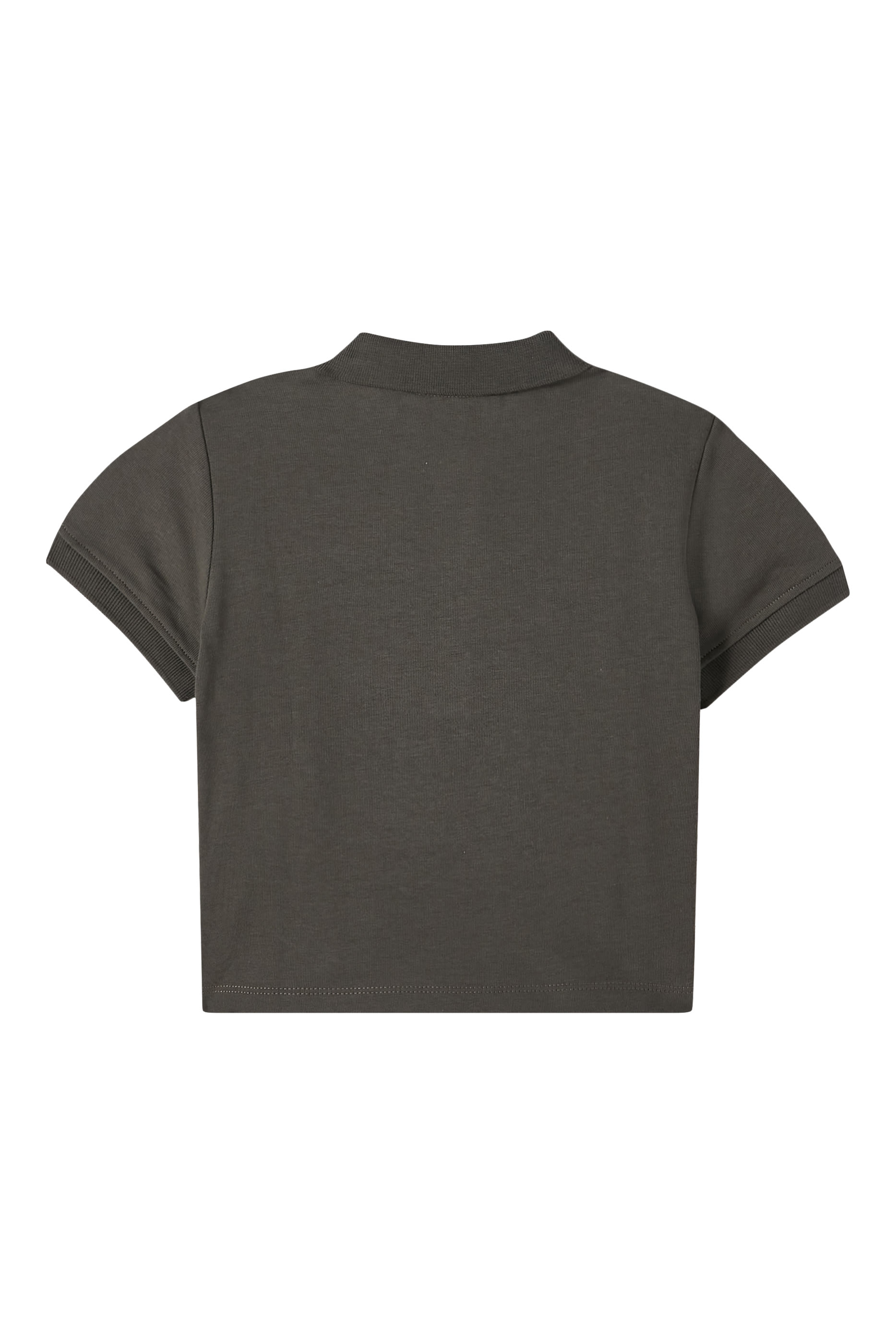 Kids Jersey Polo with Logo & Flag Patch