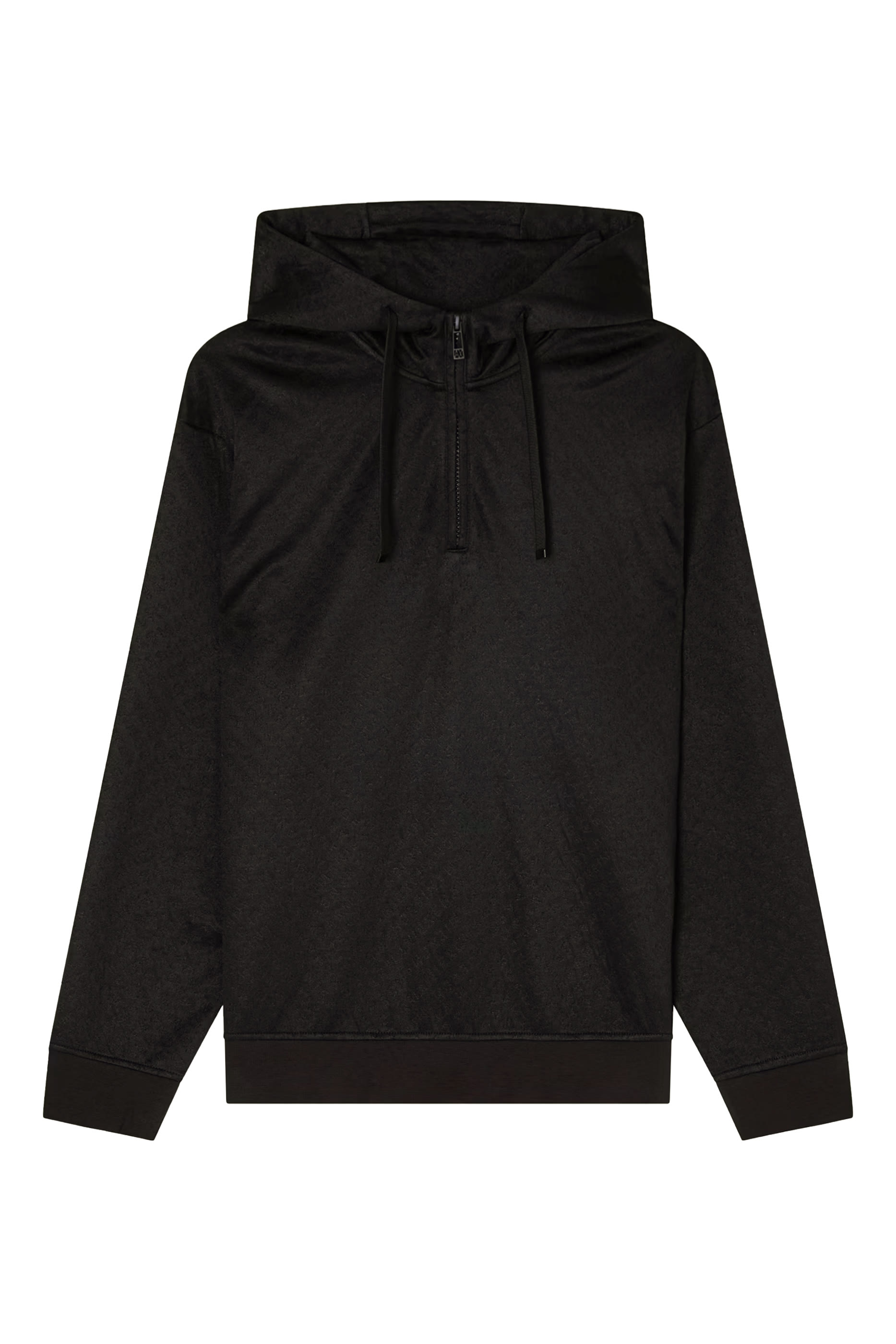All-Over Jacquard Logo Hooded Sweatshirt