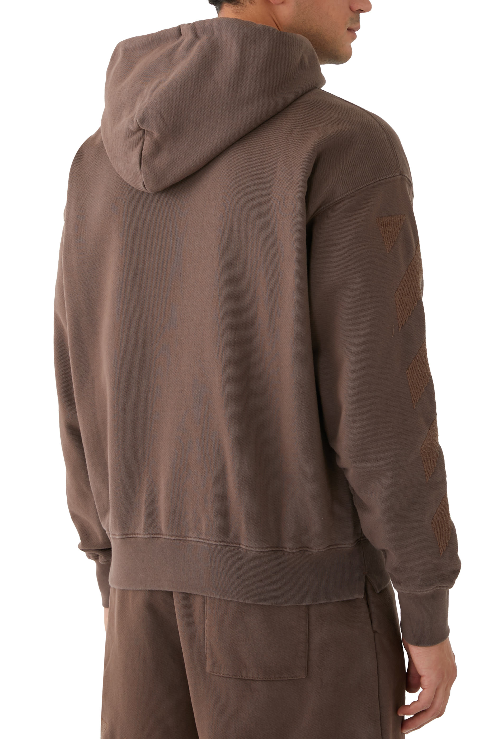 Diagonal Stripe Skate Hoodie