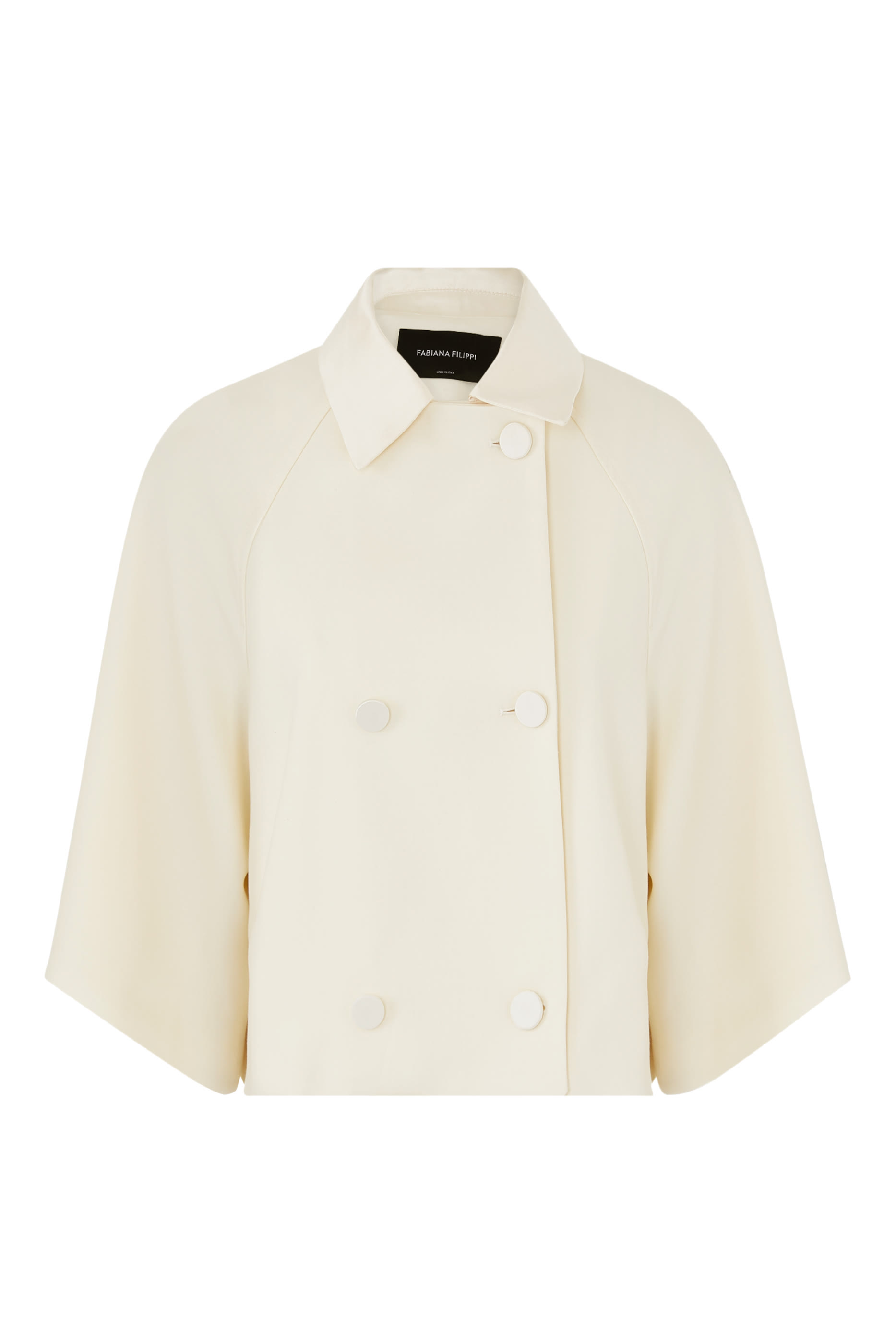 Double-Breasted Crop Jacket 