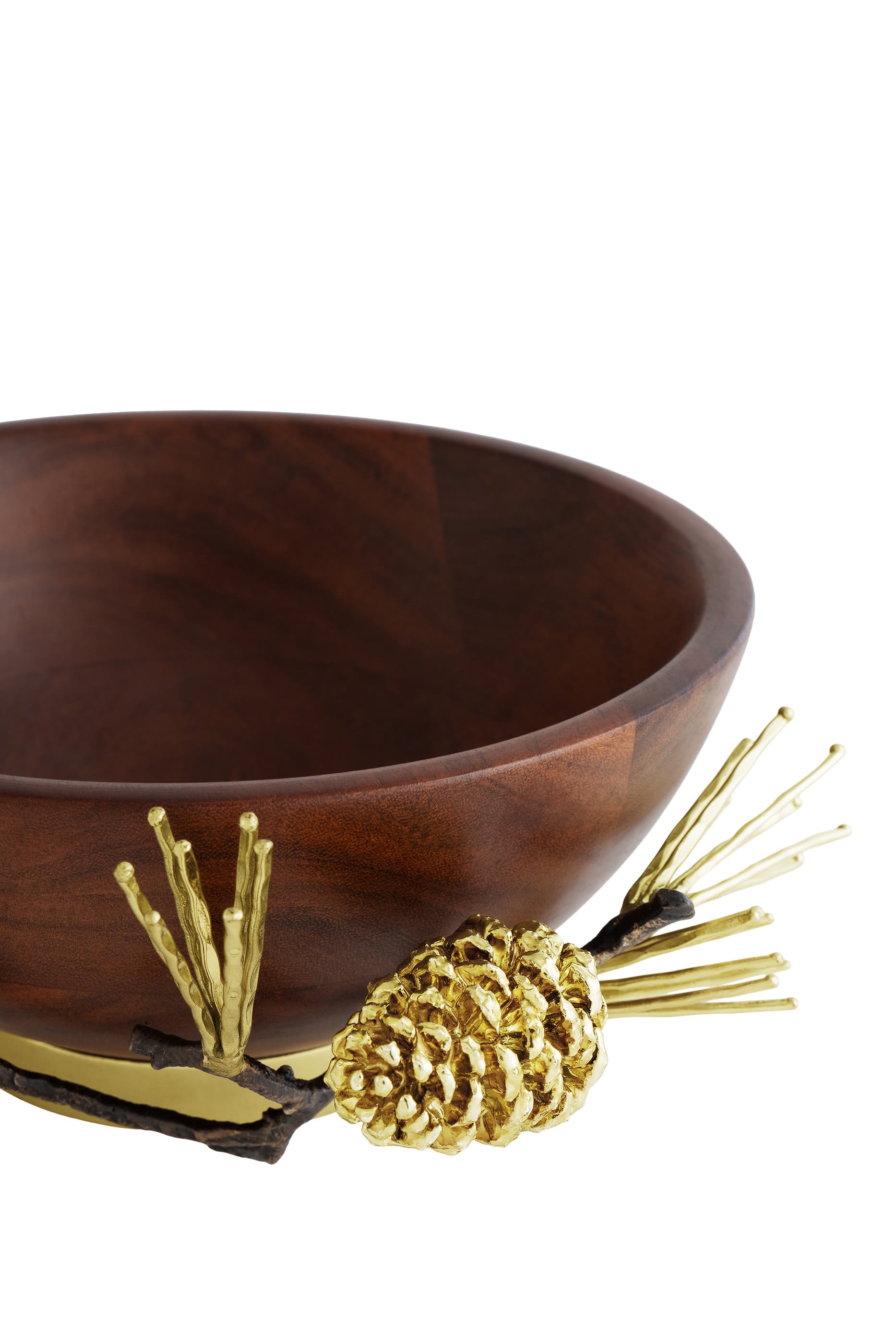 Pine Cone Wood Small Bowl