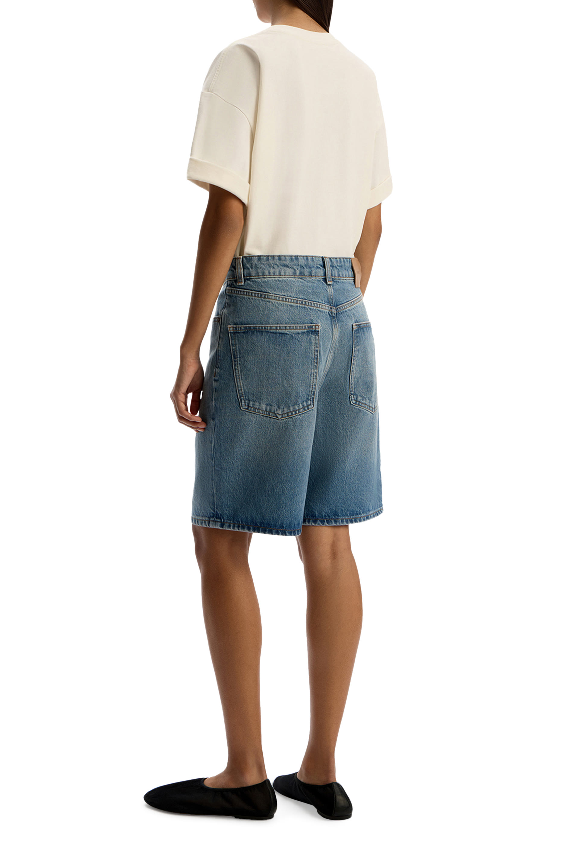 Boyfriend Denim Shorts