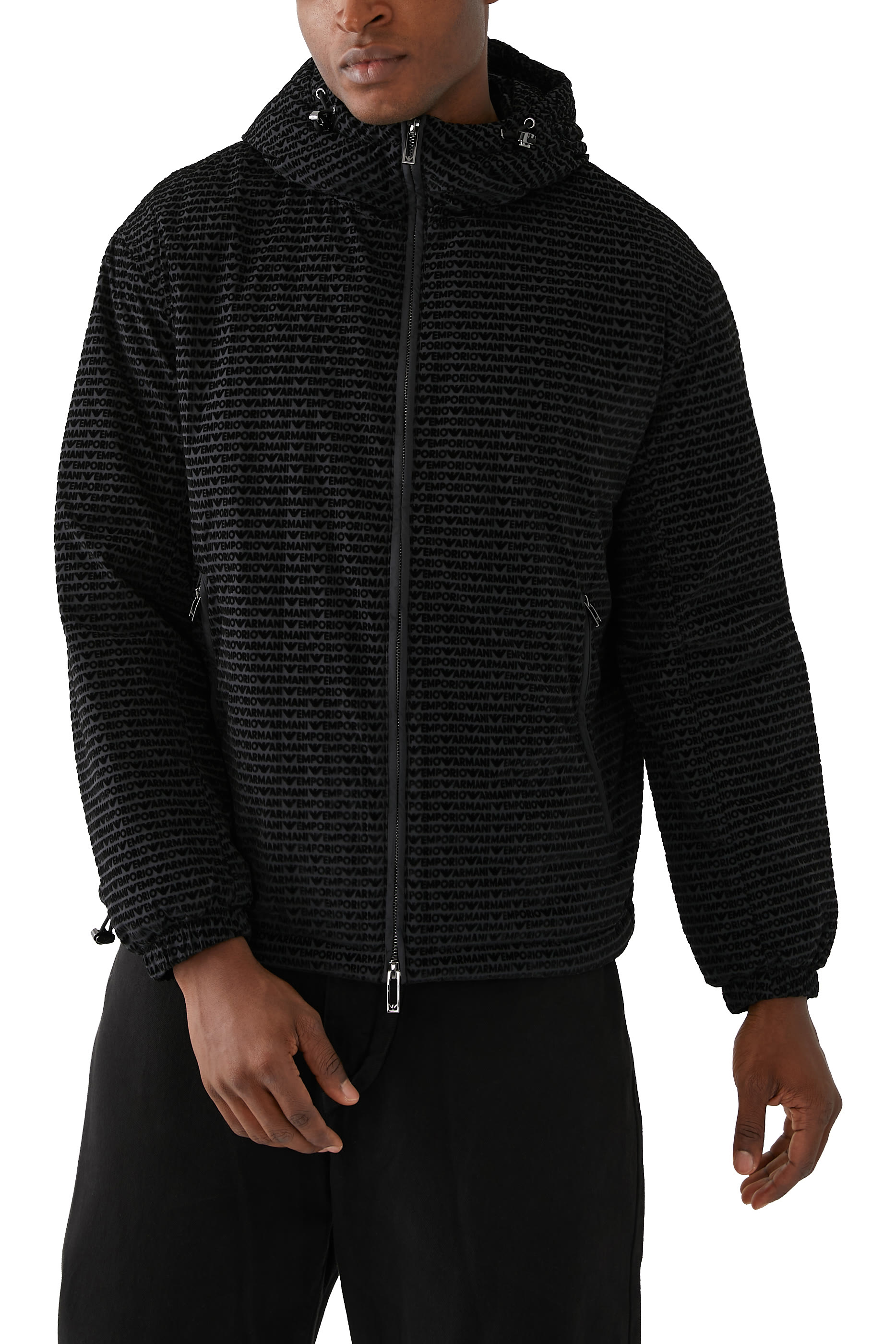 EA Logo Hooded Jacket