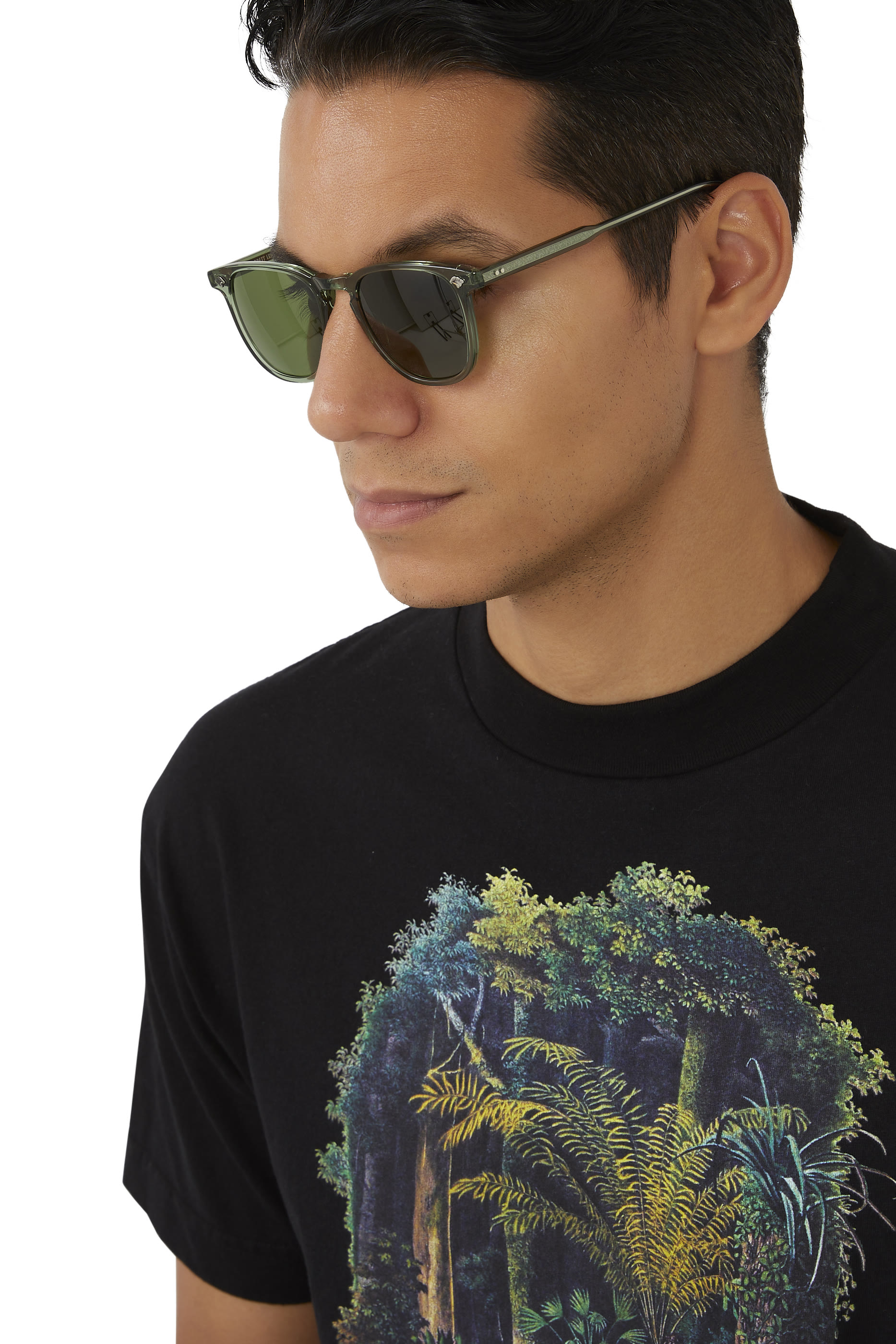 Brooks II Matte D-Frame Sunglasses