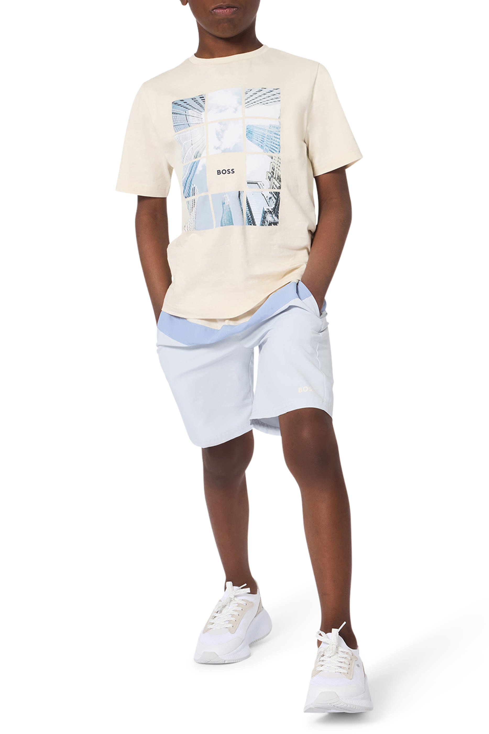 Kids Logo City Graphic T-Shirt