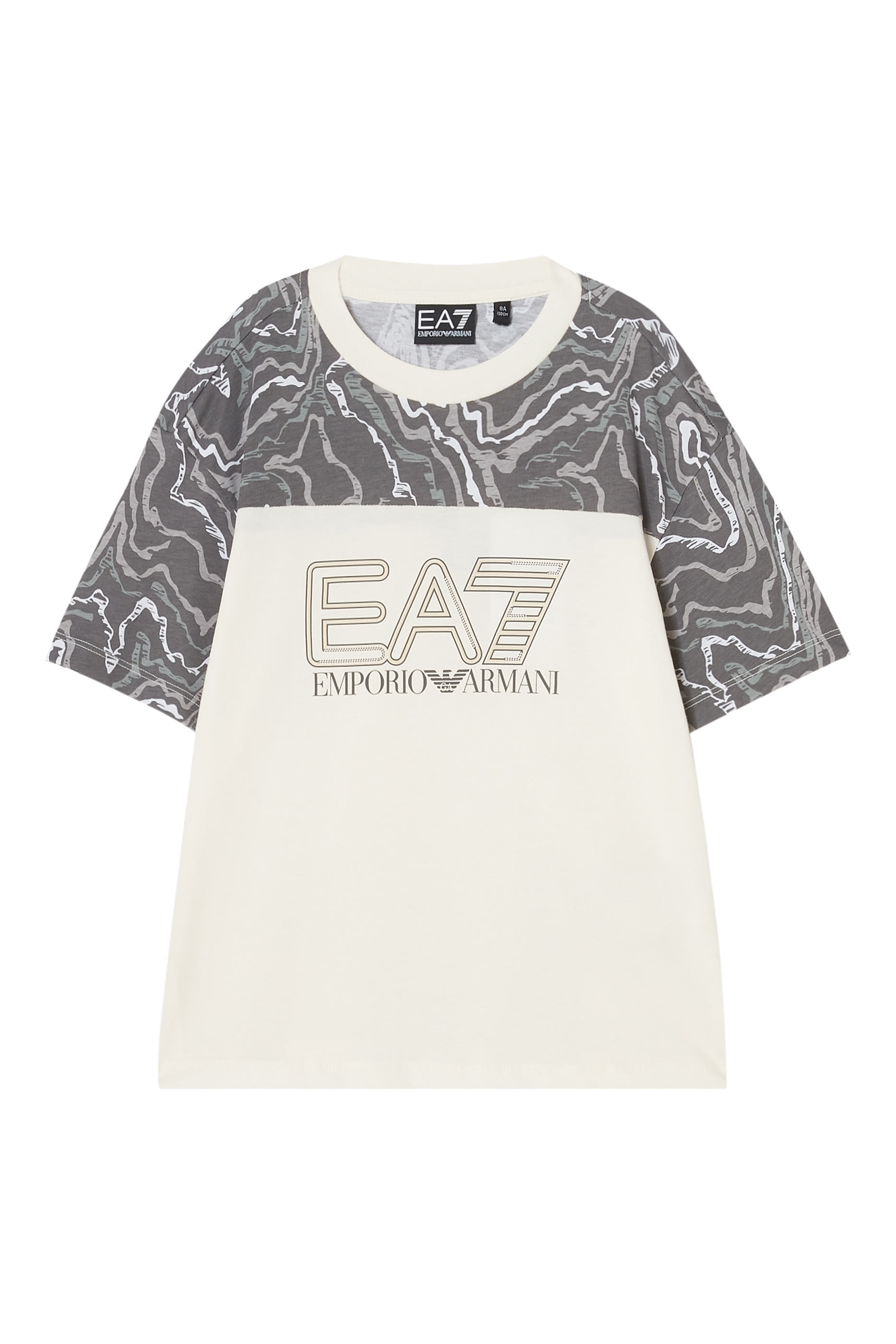 Kids EA7 Logo T-Shirt