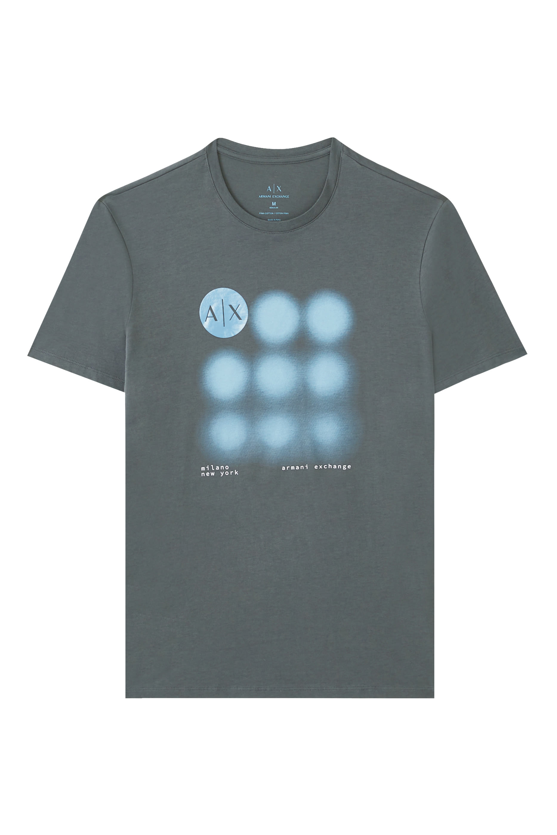 Meta Nature Crew Neck Regular Fit Cotton T-Shirt