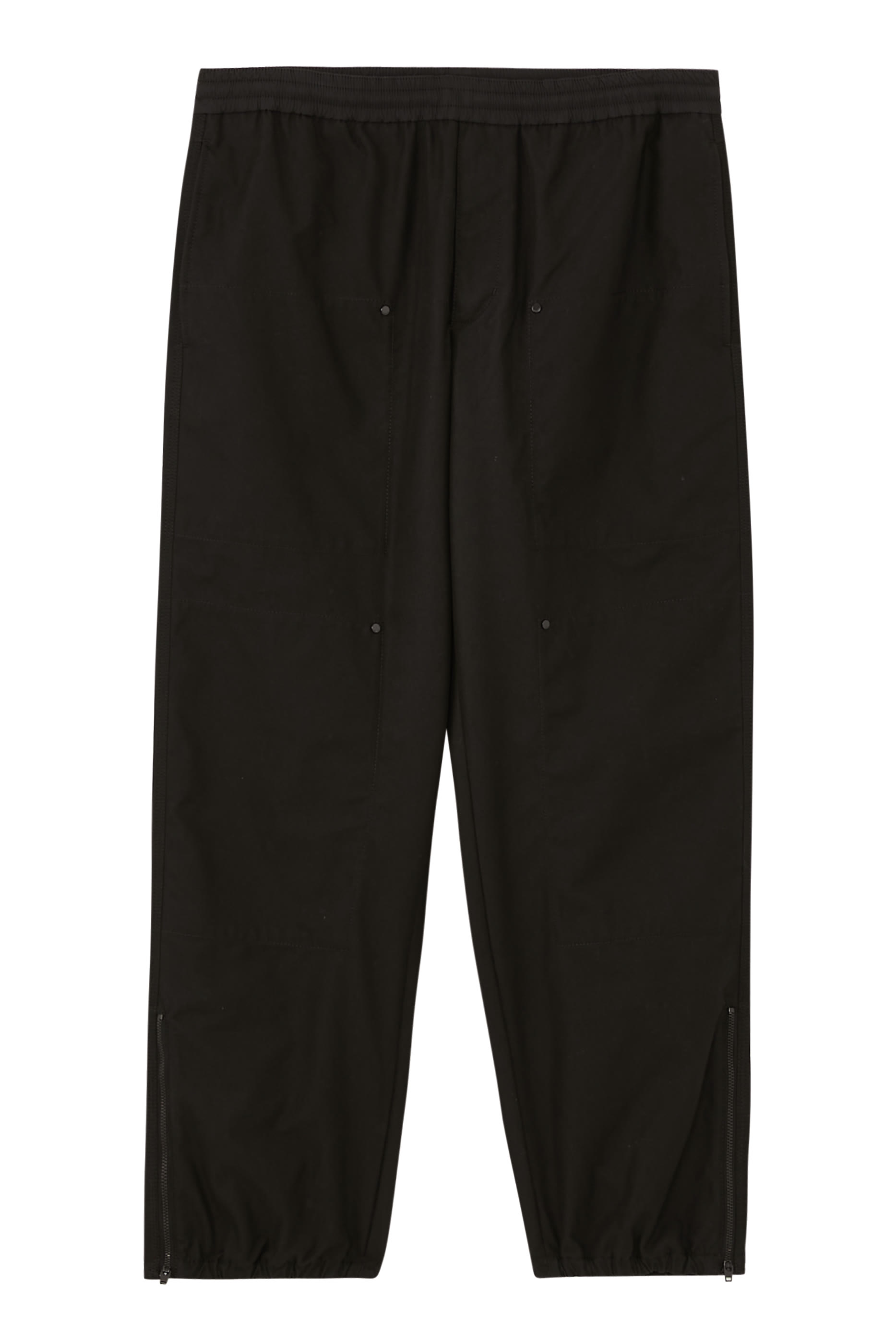 Embroidered Logo Cotton Jogging Trousers