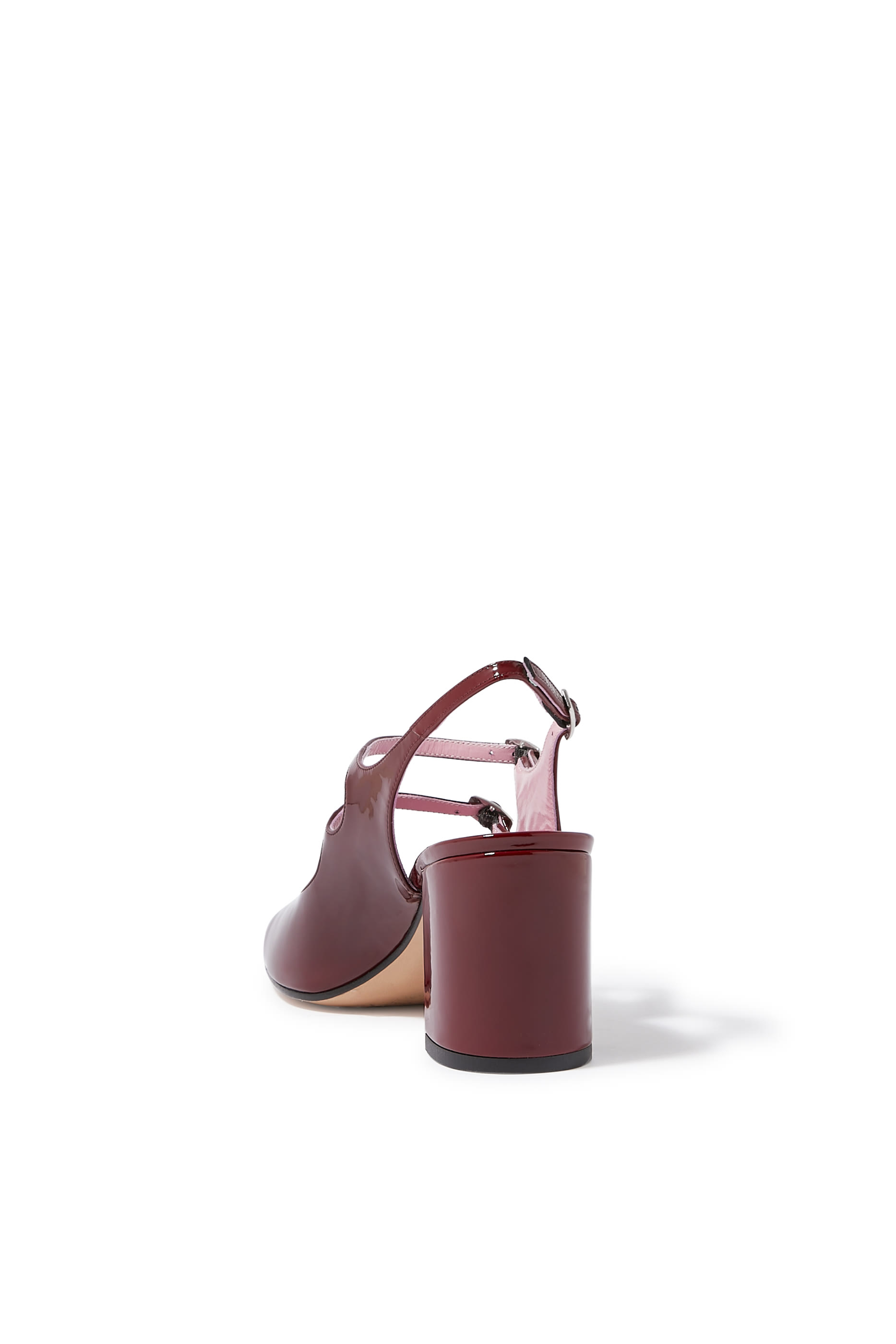 Banana Patent Leather Slingback Mary Janes