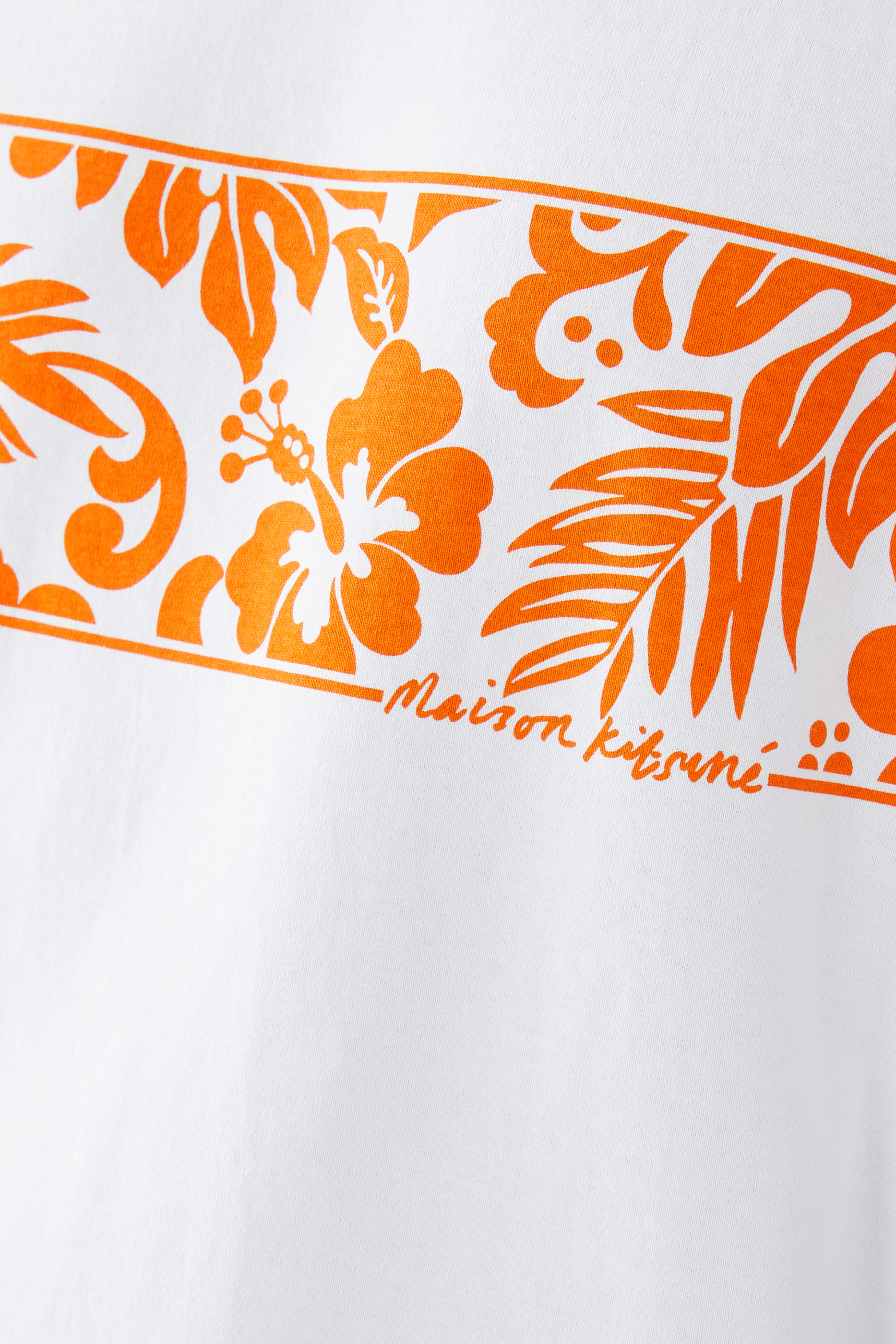 Tropical Band Comfort Cotton T-Shirt