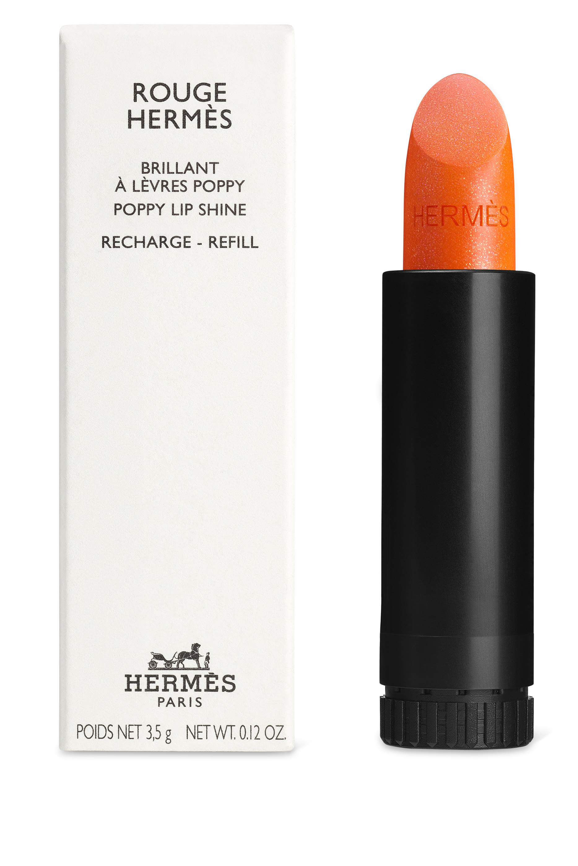 Rouge Hermès, Poppy lip shine refill