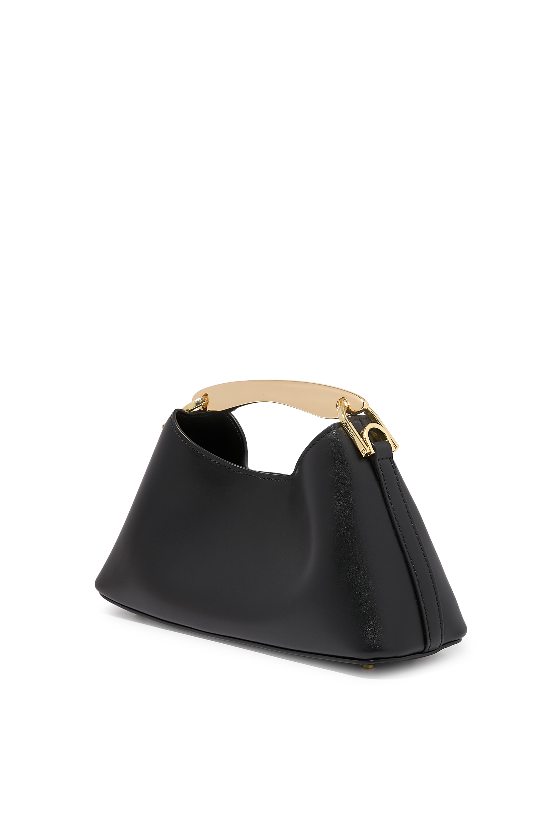 Mini Boomerang Leather Bag