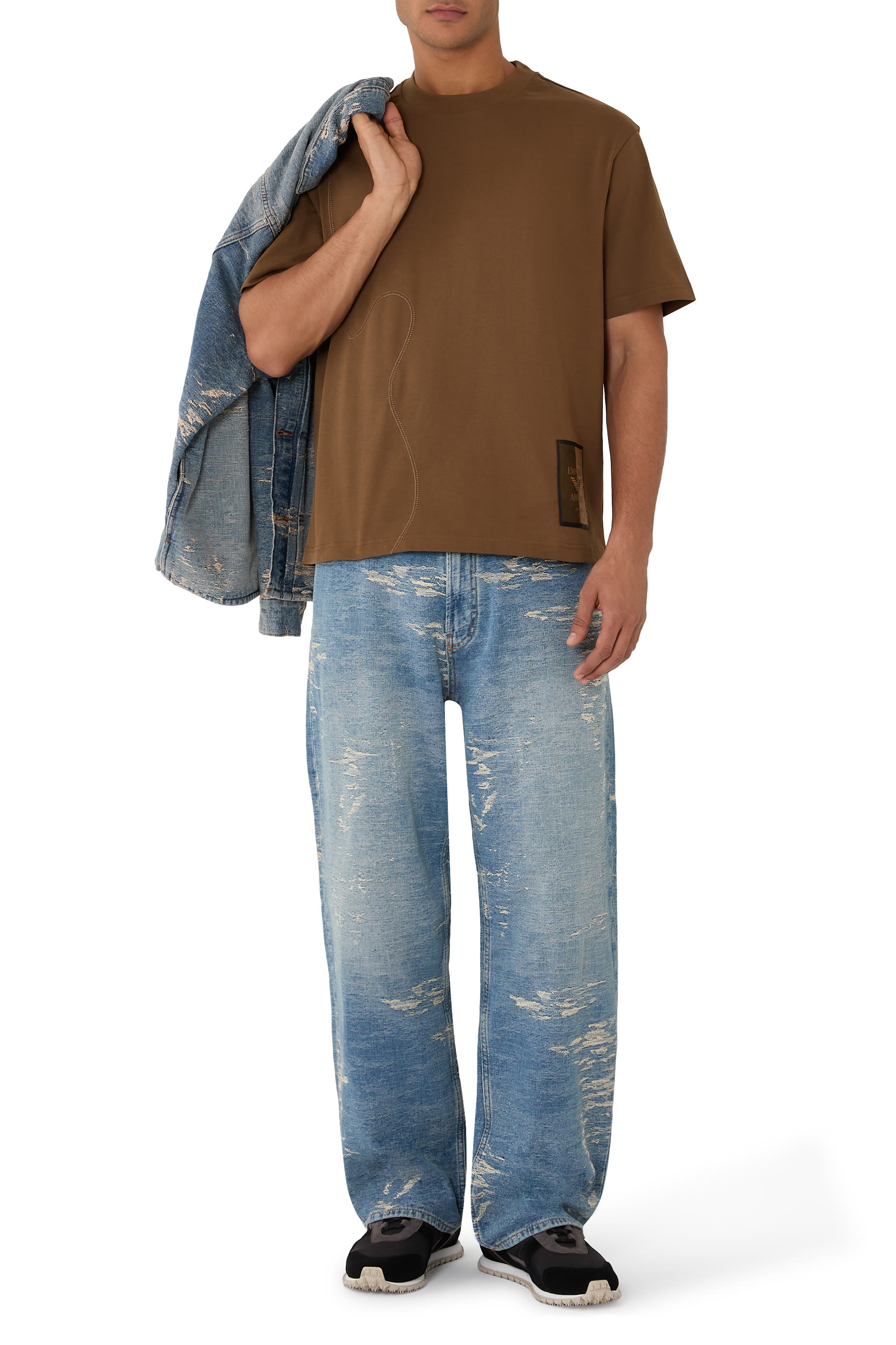 EA Logo Patch T-Shirt