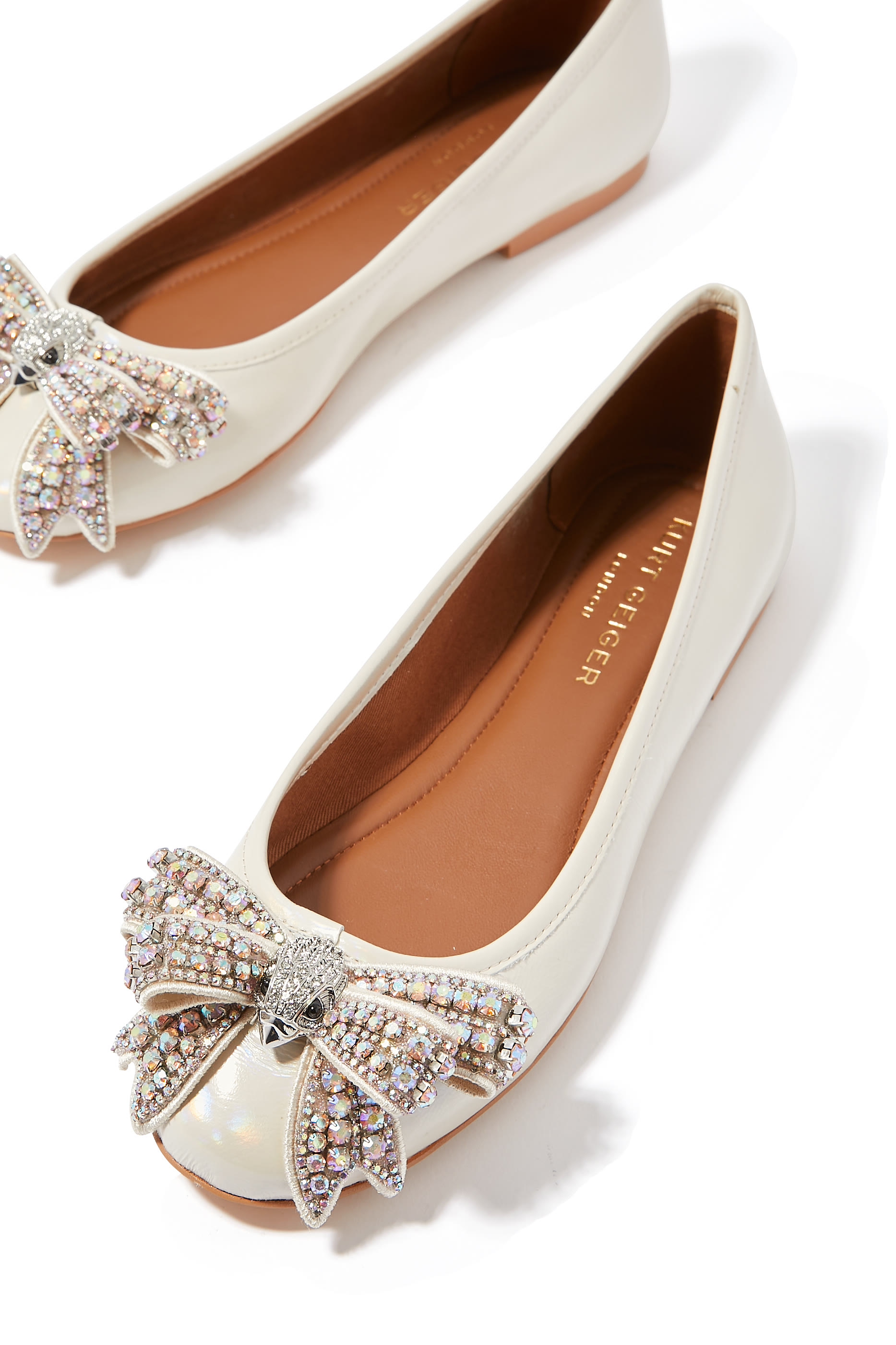 Bow Ballerina Iridescent Flats
