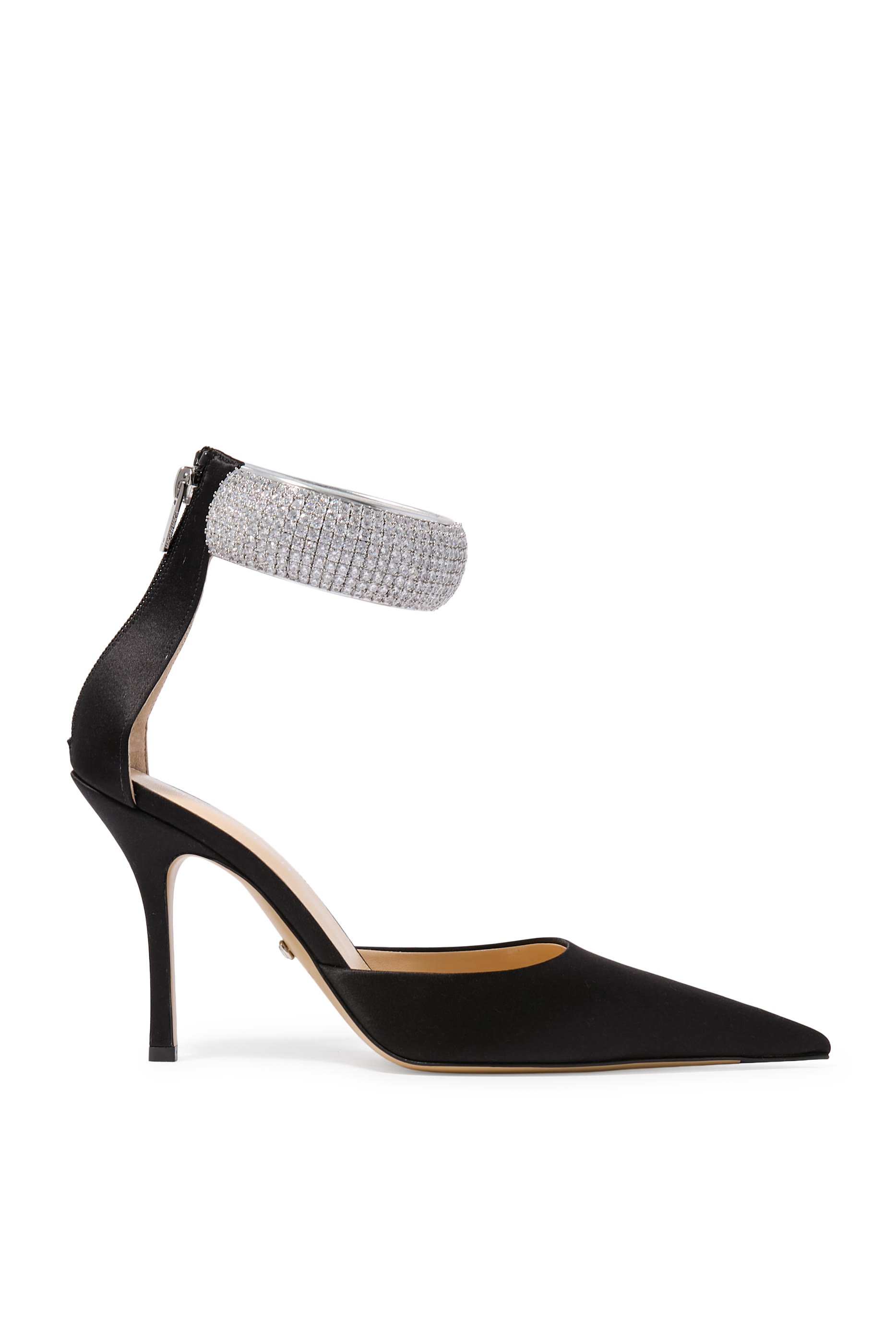 She's A Lady 95 Embellished Satin Pumps