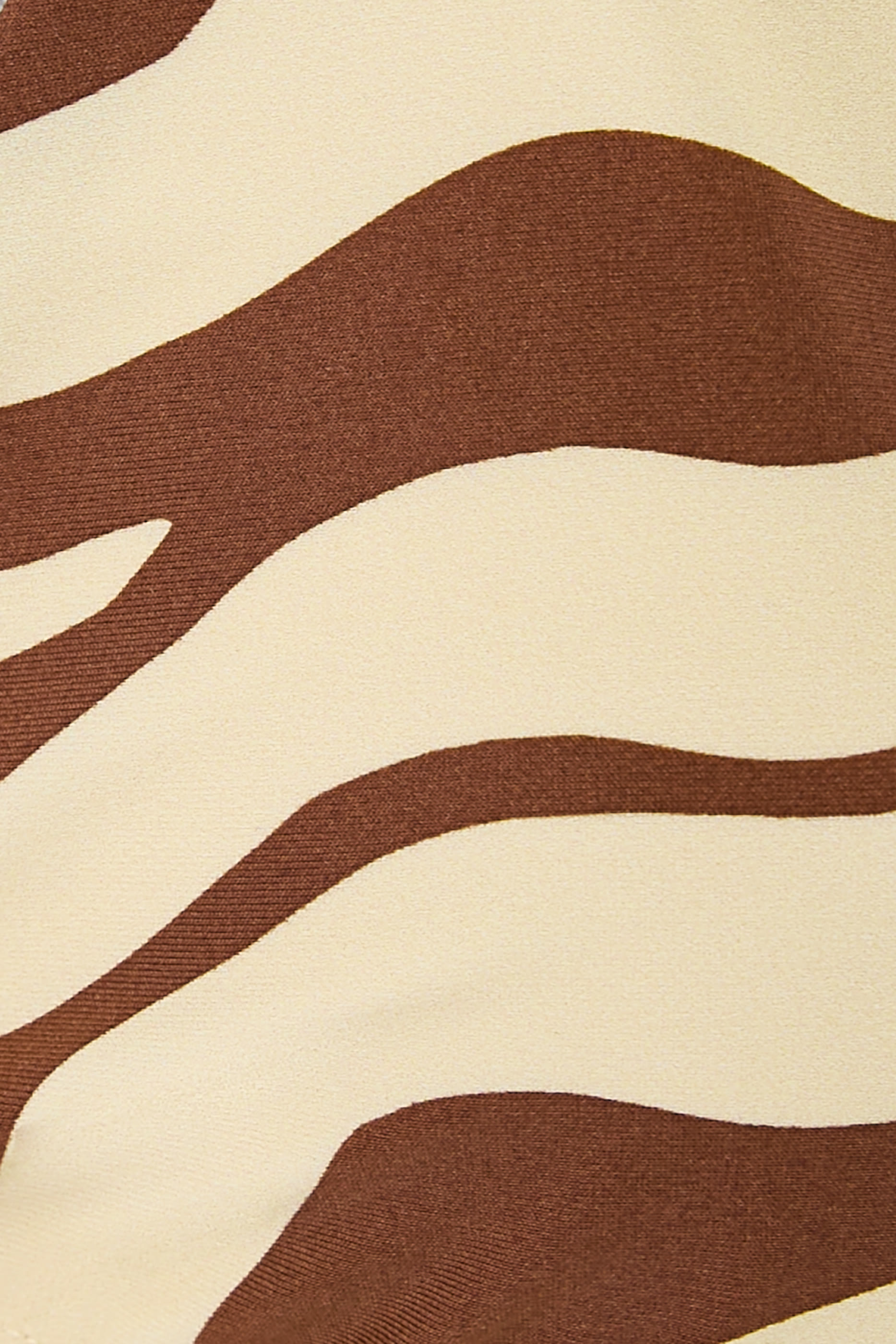 Zebra Konibo Triangle Bikini Top