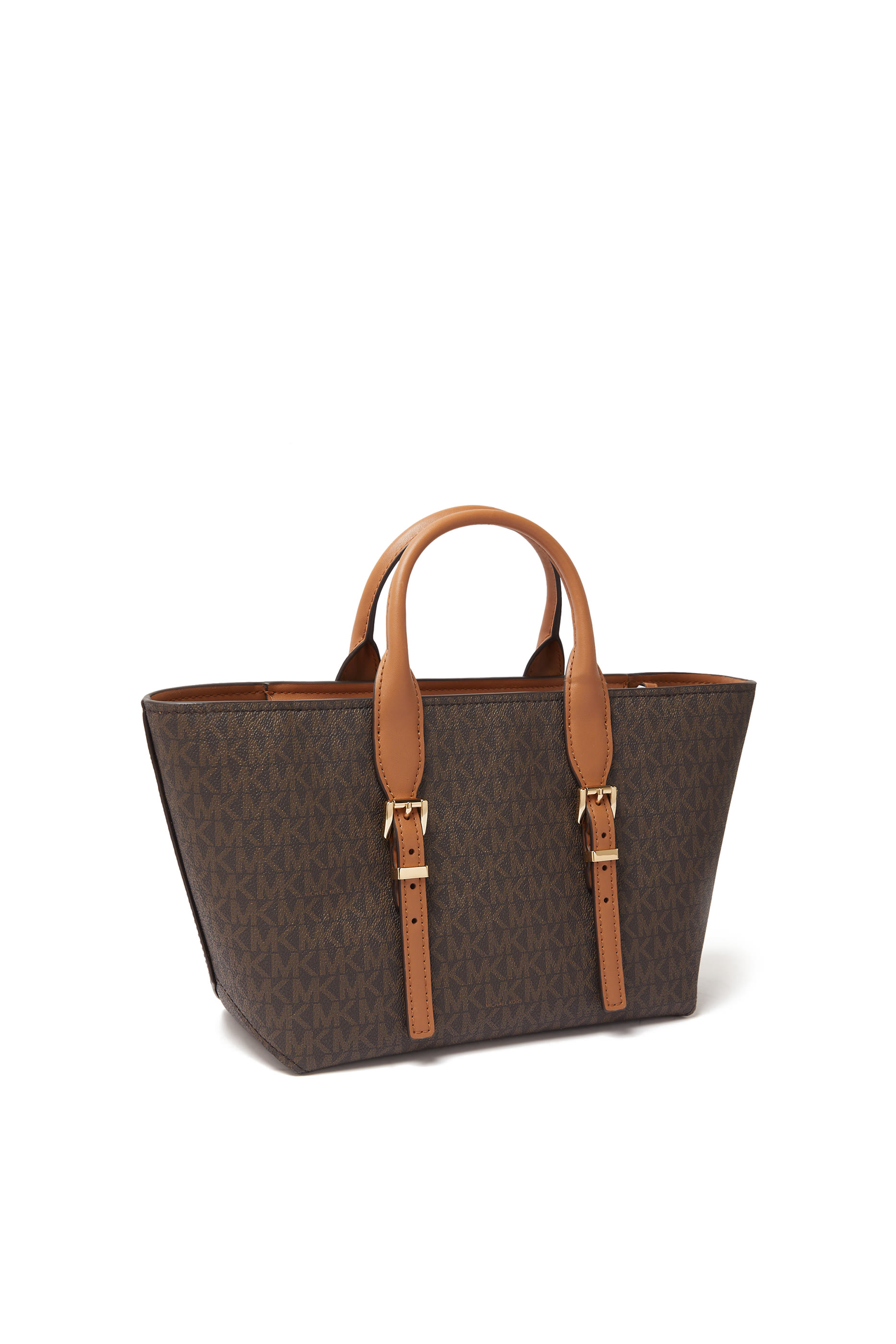 Small Moore Logo Coated Canvas Tote Bag