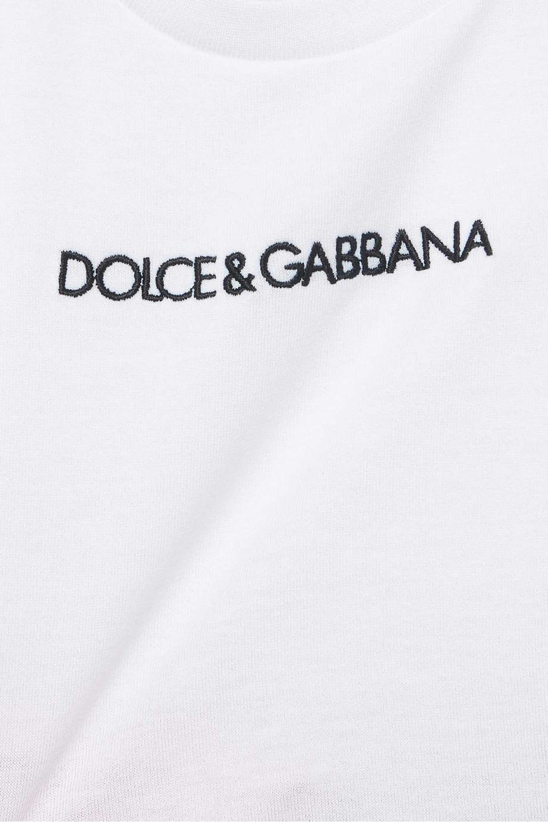 Kids Embroidered Logo Jersey T-Shirt