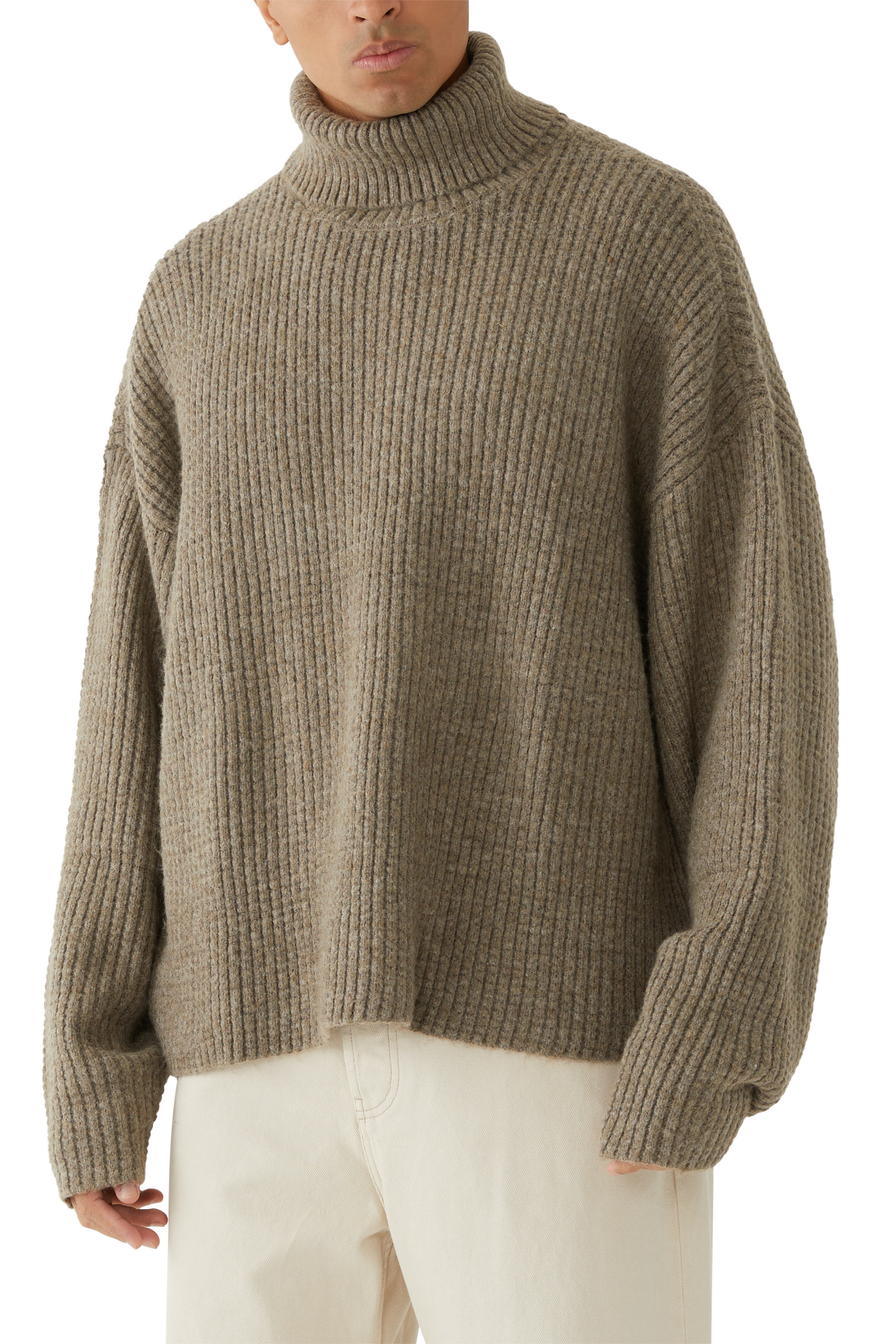 Heavy Waffle Turtleneck