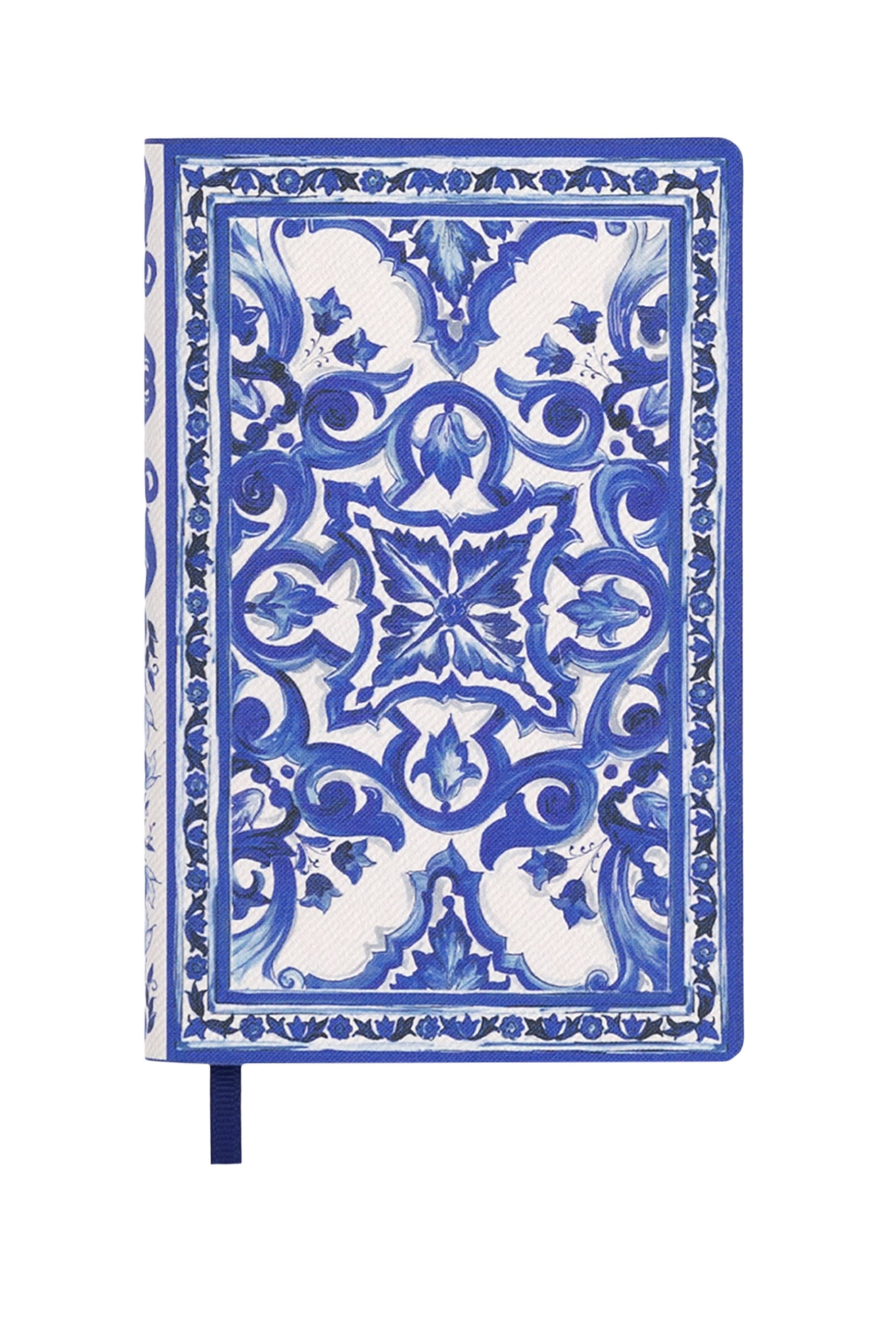 Blu Mediterraneo Medium Ruled Notebook with Textile Cover