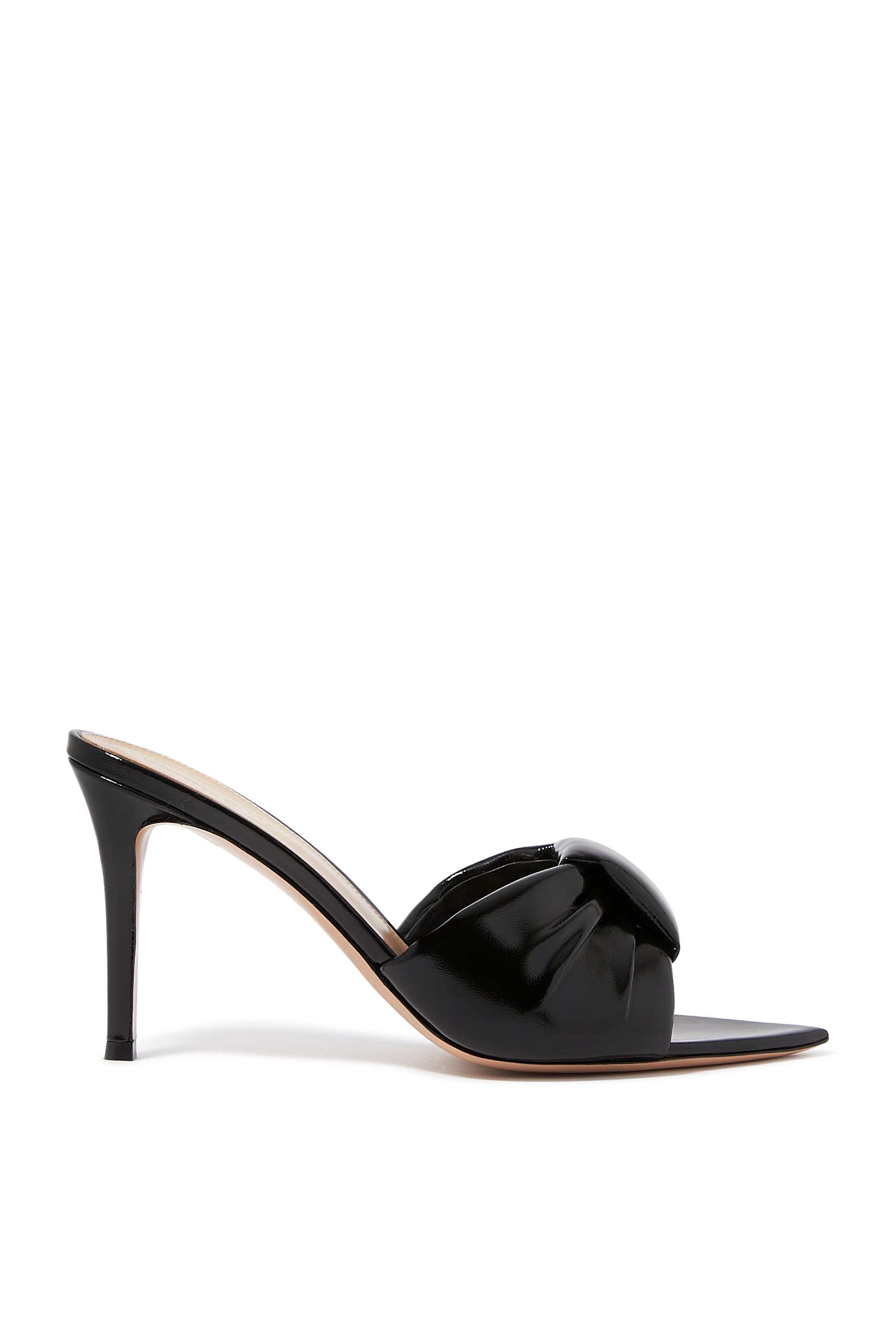 85 Patent Leather Mules