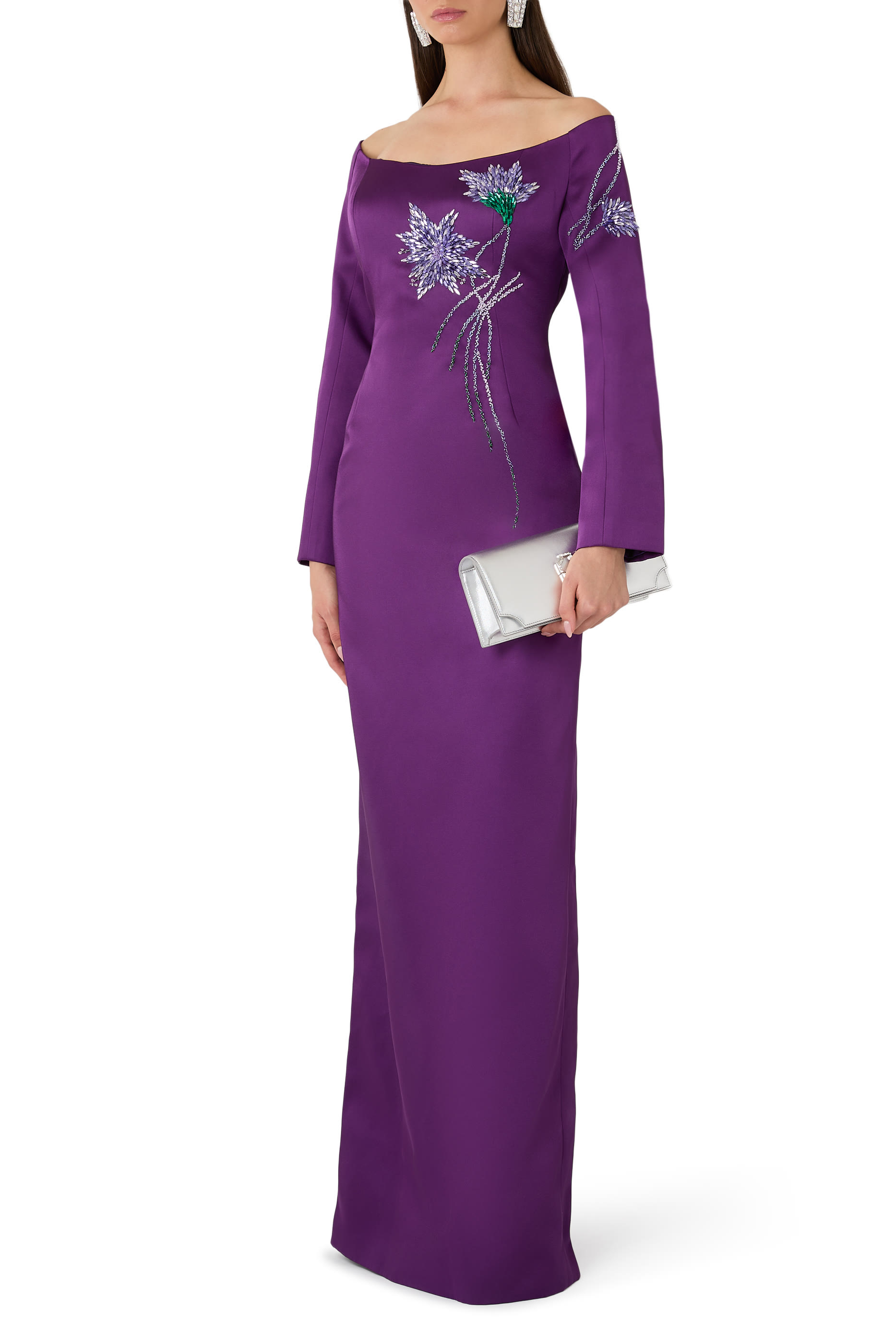 Soraya Silk Taffeta Gown 