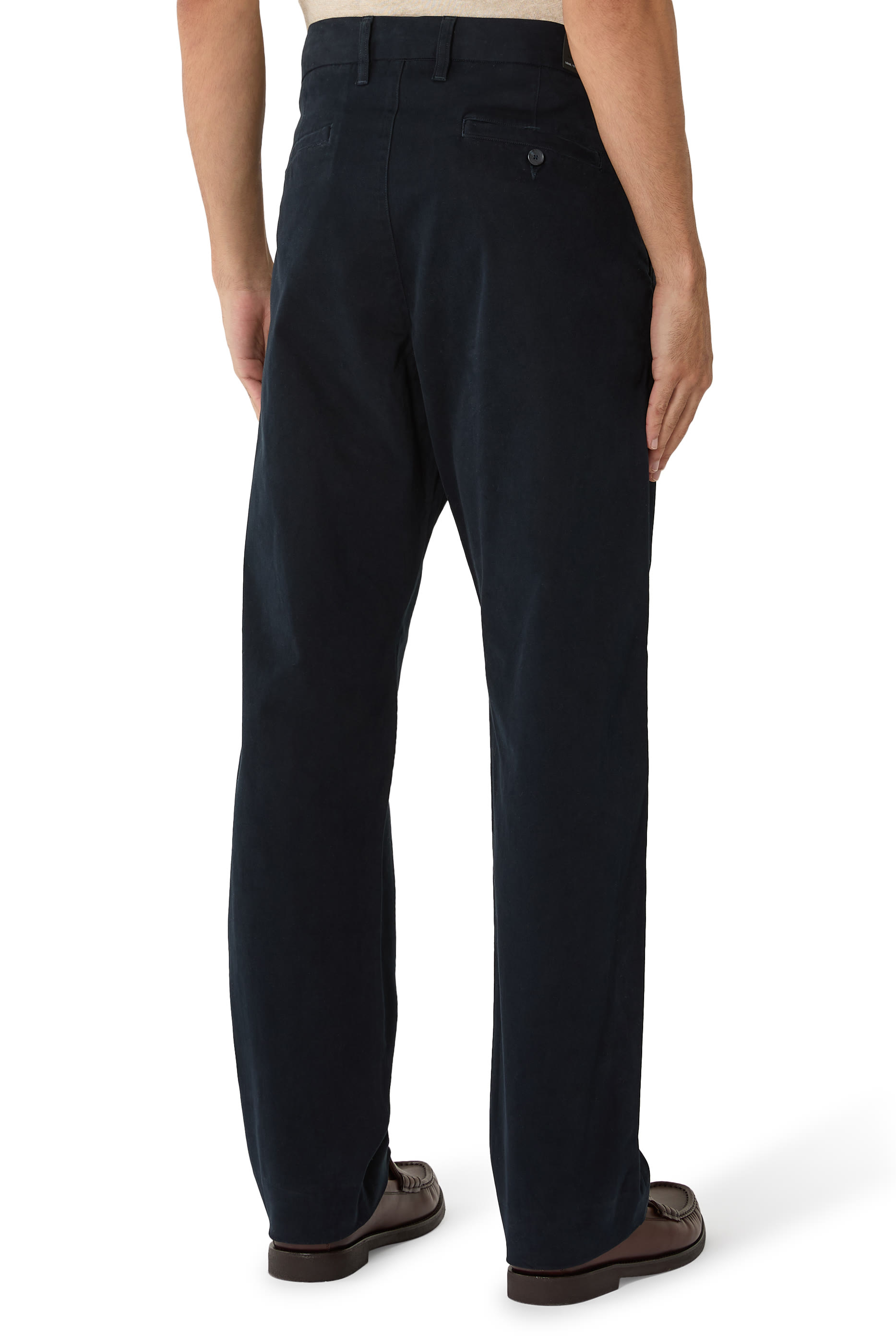 Louie Relaxed Stretch-Cotton Pants