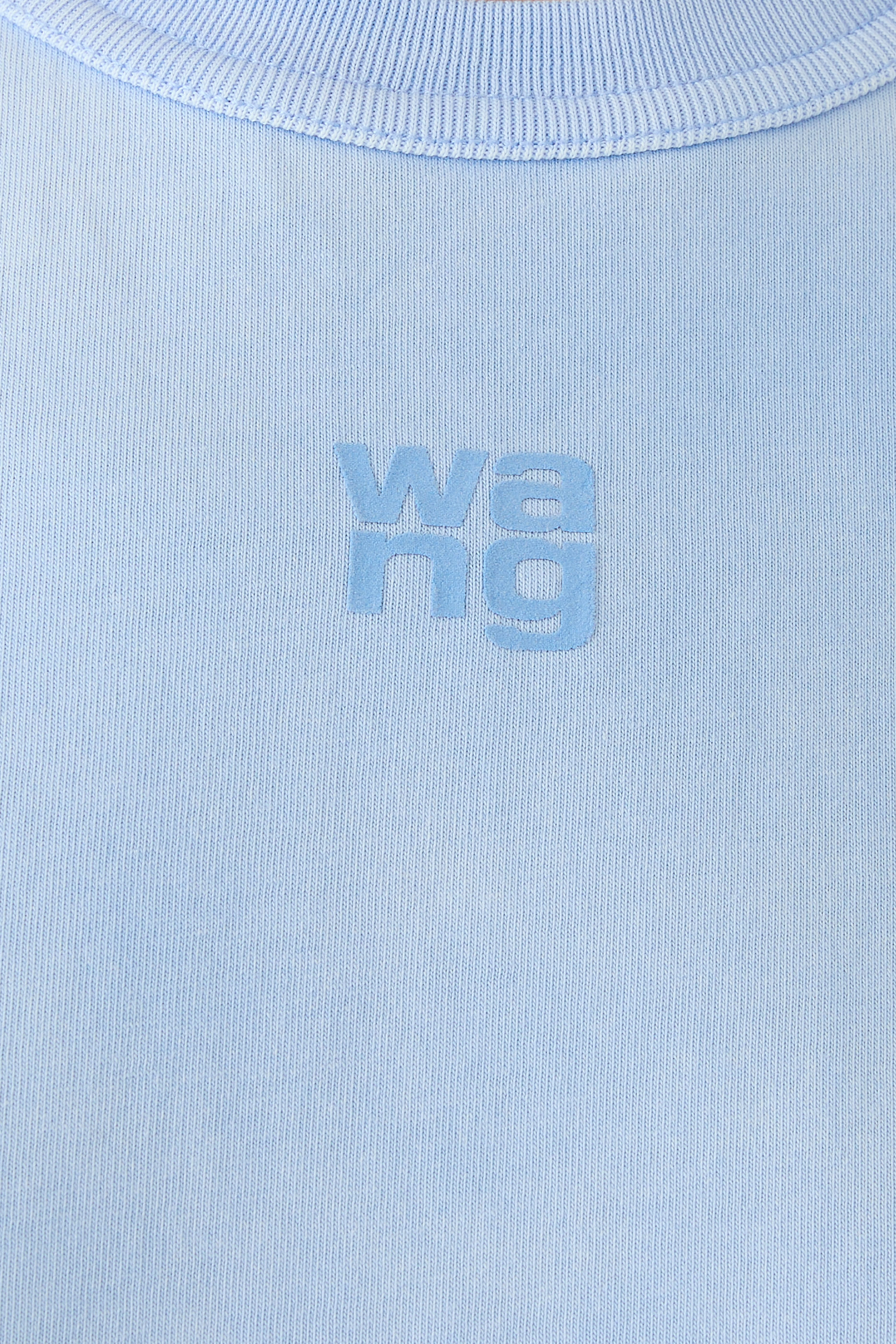 Essential JSY Shrunk with Puff Logo and Bound Neck T-Shirt