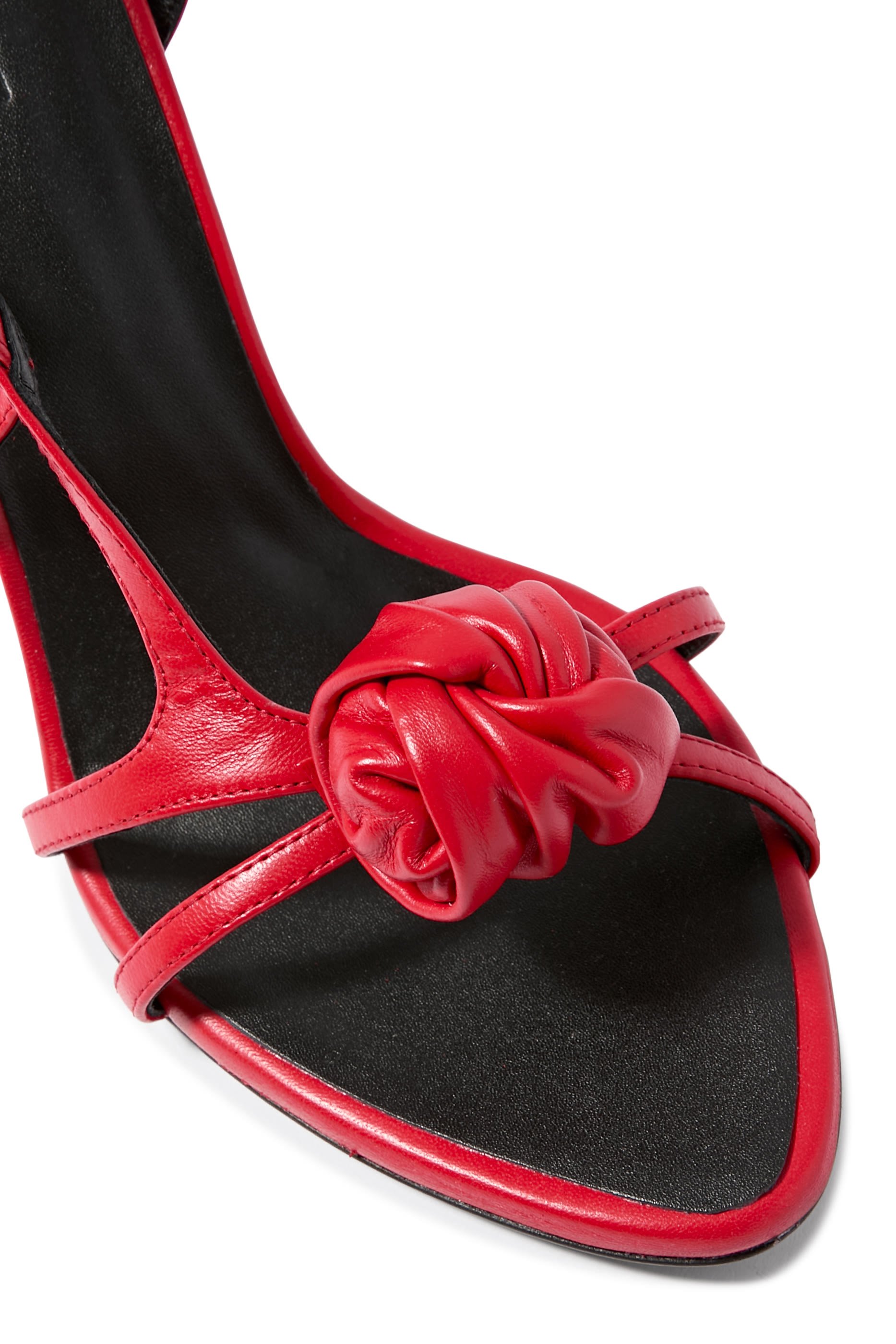 Leather Knot 95 Sandals