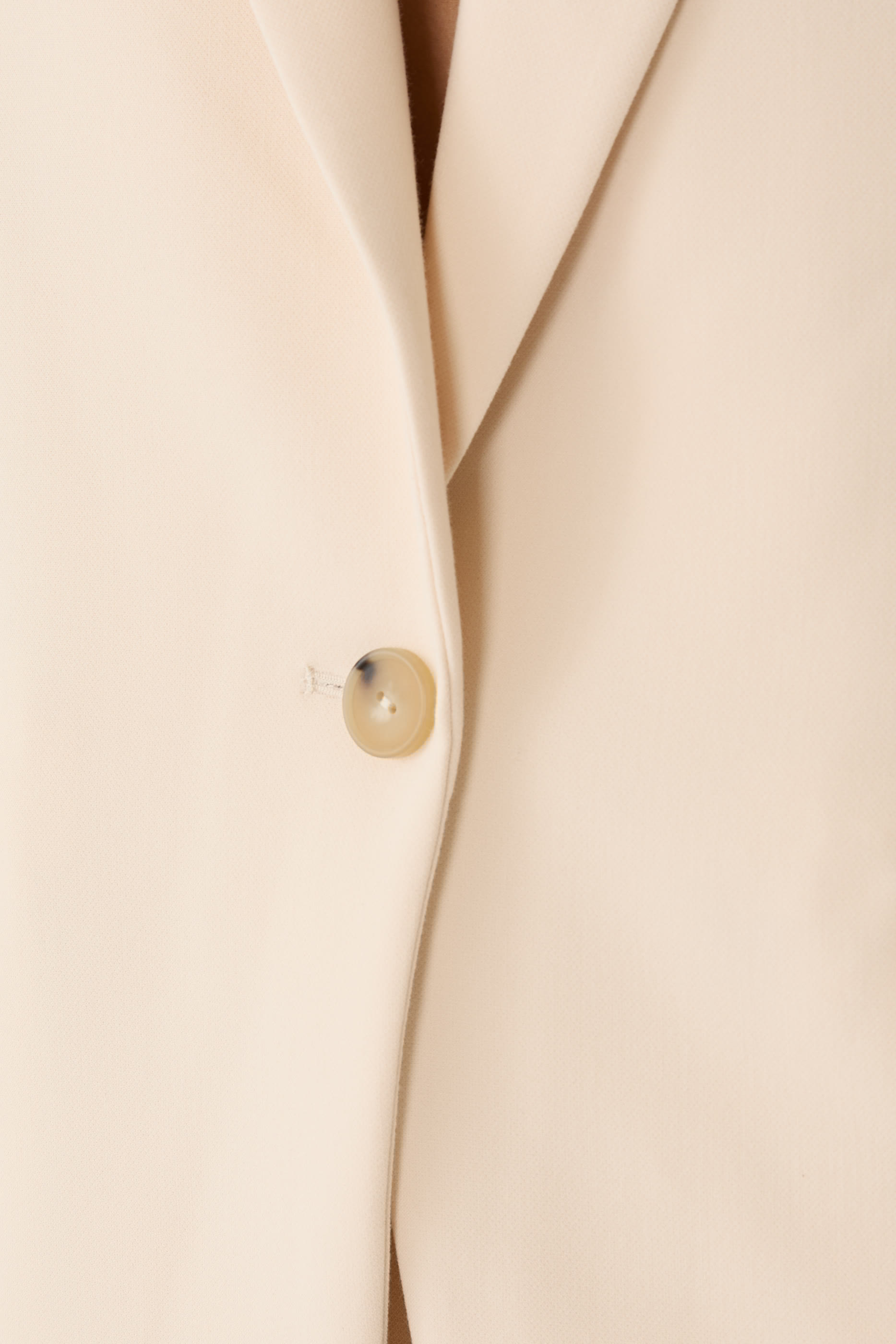 Soft Sculpture Single-Breasted Blazer