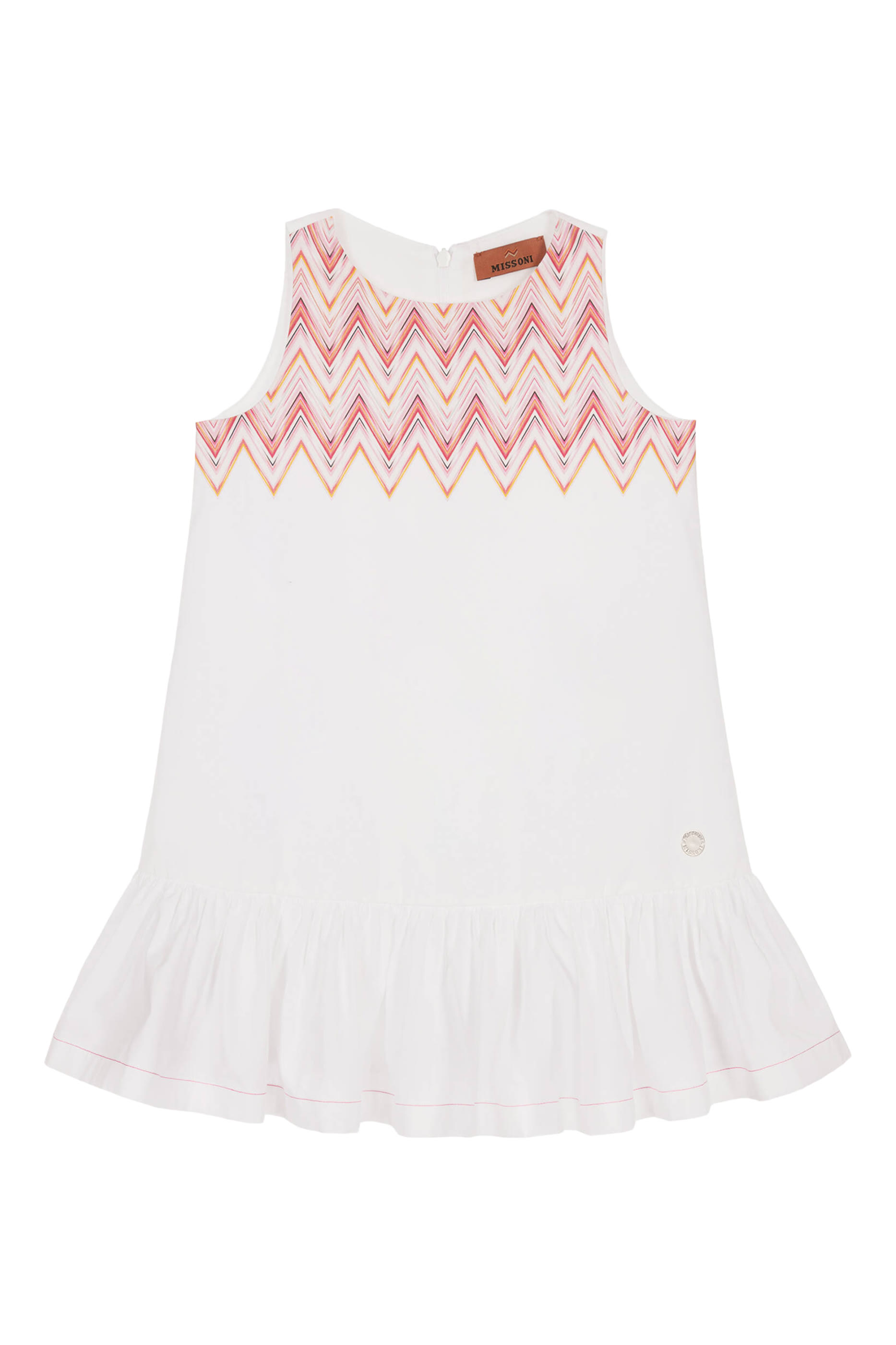 Kids Chevron Woven Sleeveless Dress