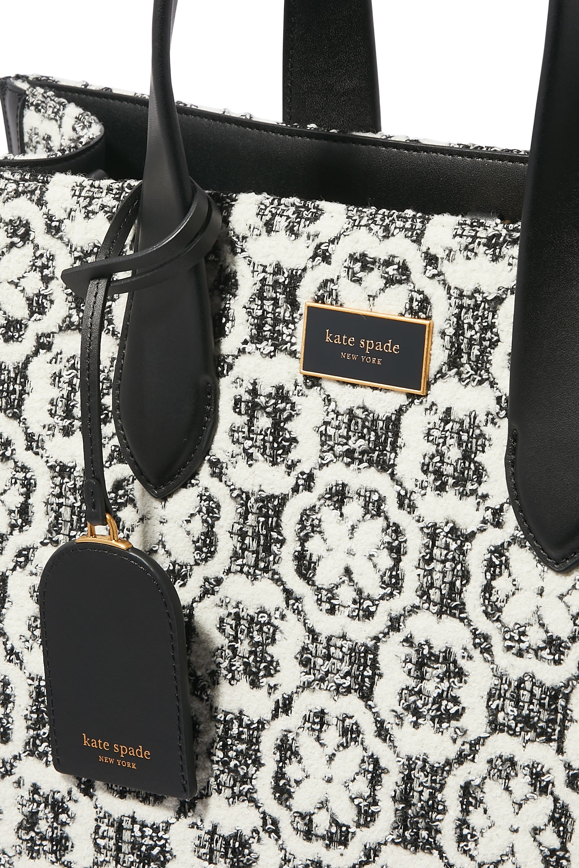 Manhattan Spade Flower Large Tote Bag