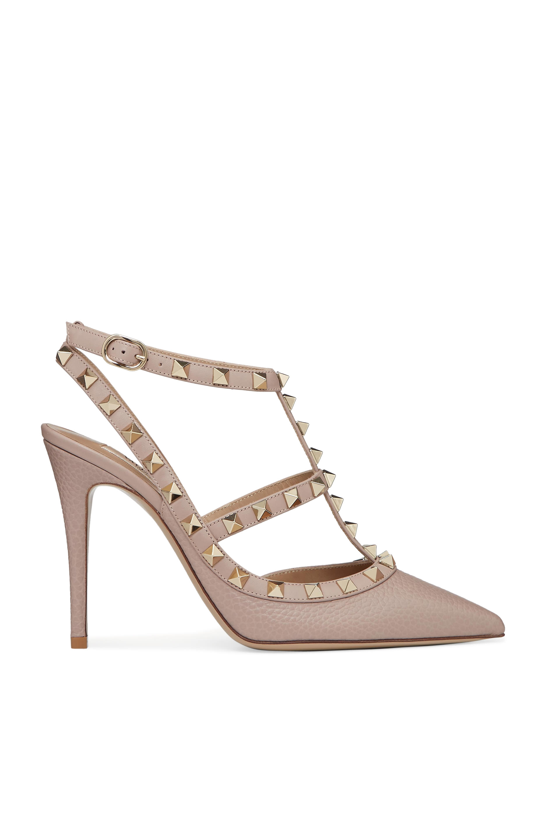  Rockstud 100 Leather Pumps