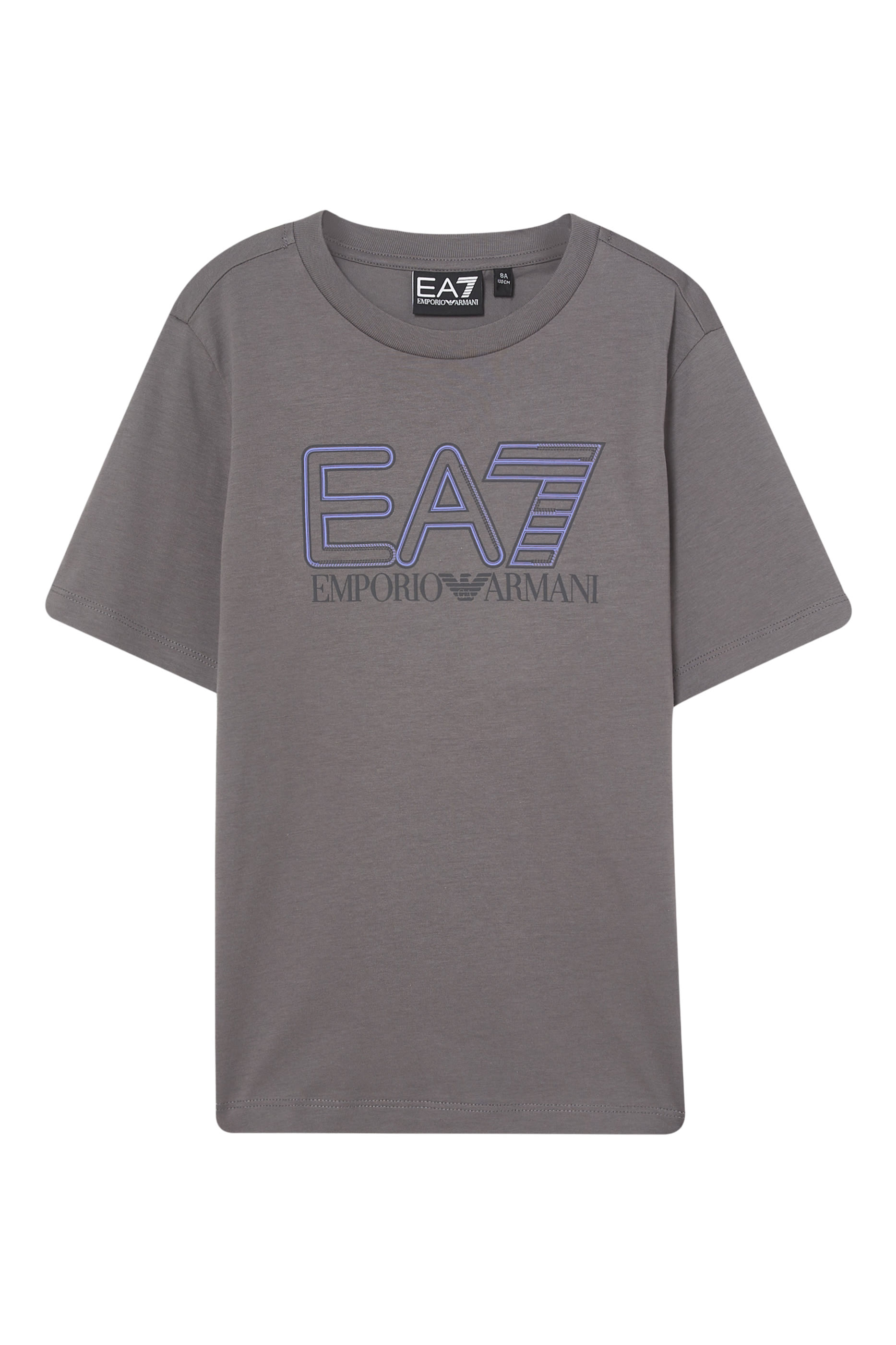 Kids EA7 Logo T-Shirt