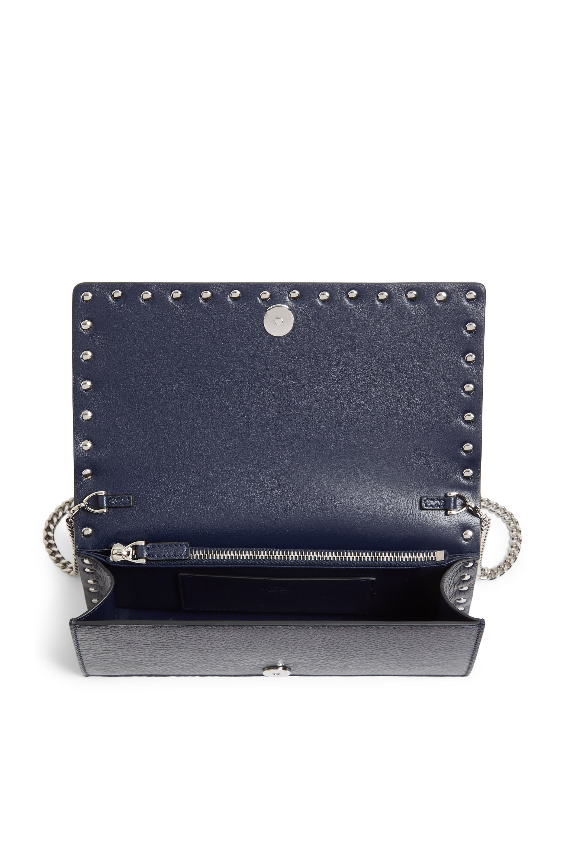 Rockstud Wallet with Chain