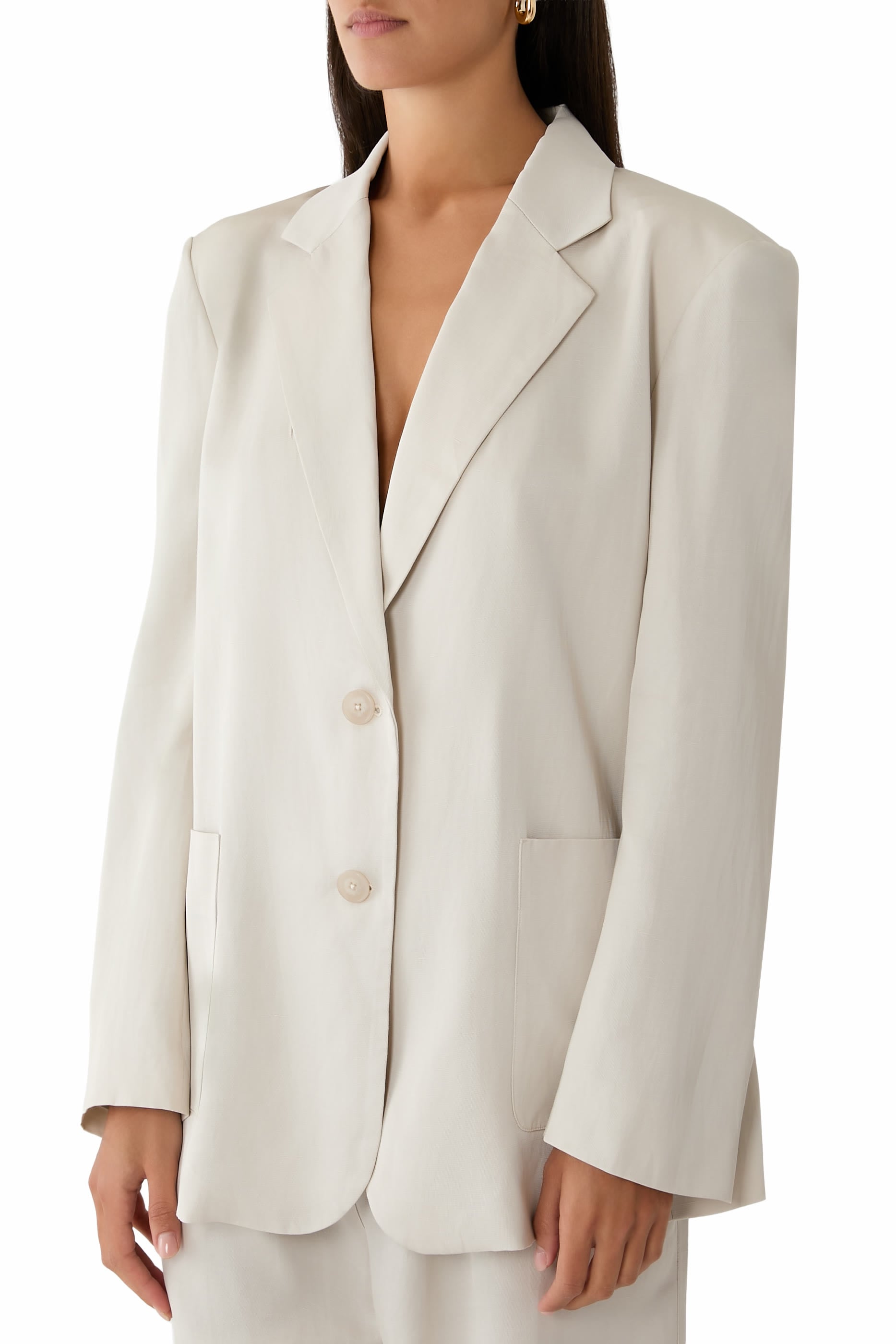 Bruna Linen Soft Blazer