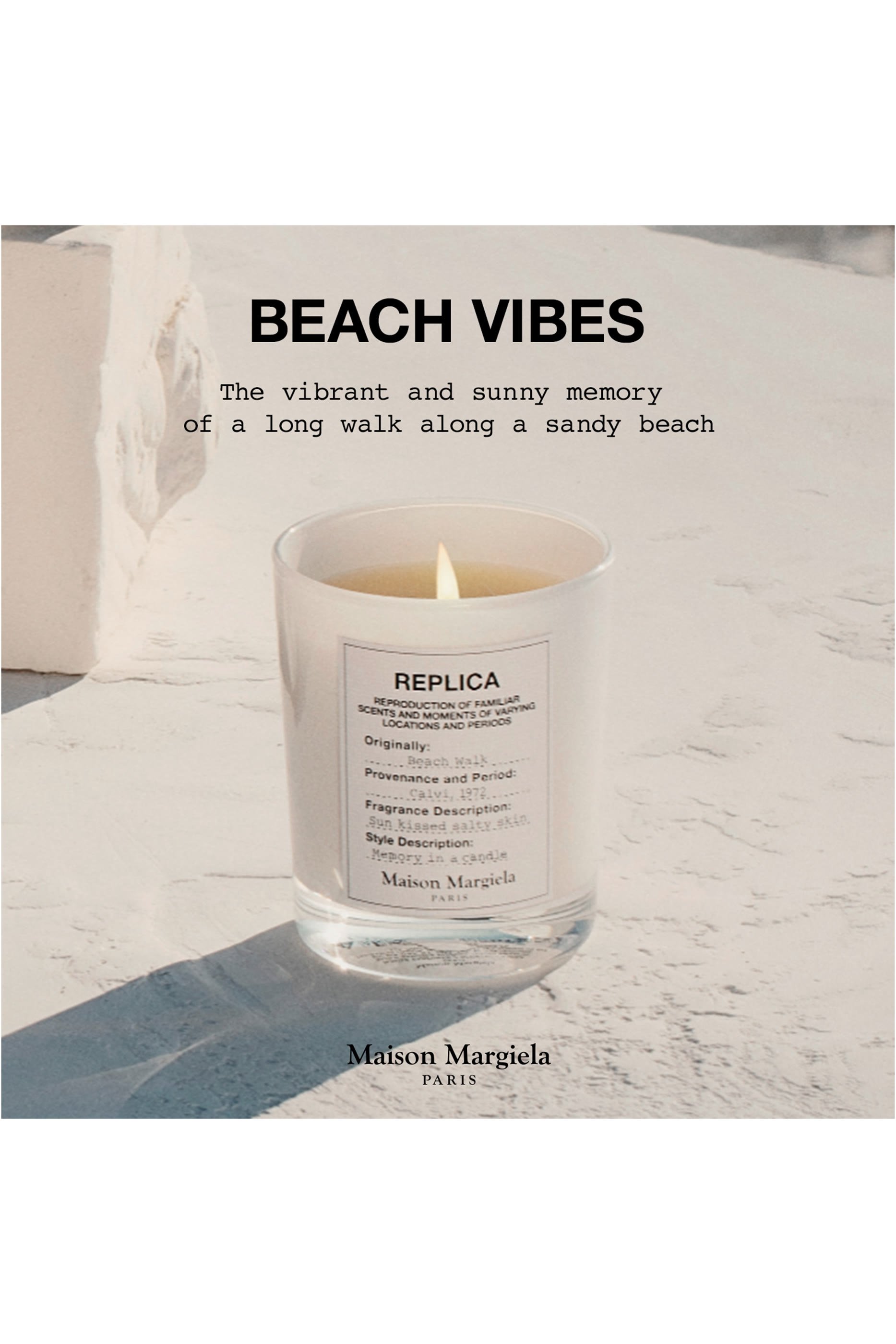 REPLICA Beach Vibes Scented Candle