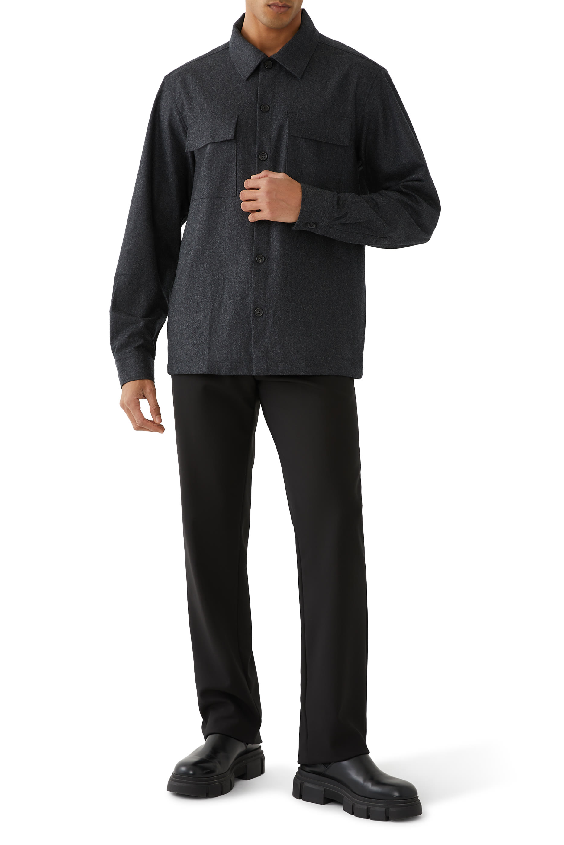 Long Sleeves Overshirt