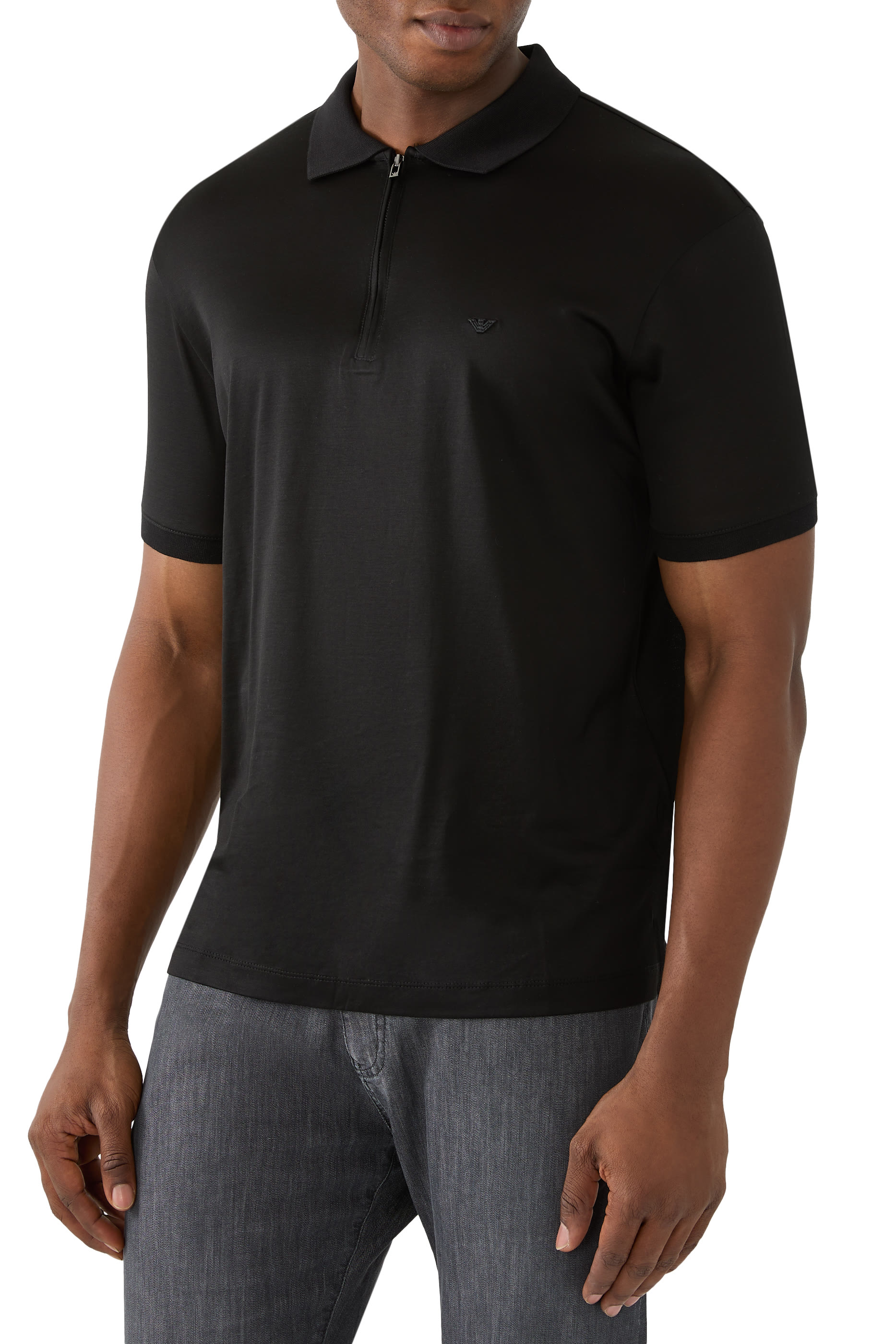 Half-Zip Polo Shirt