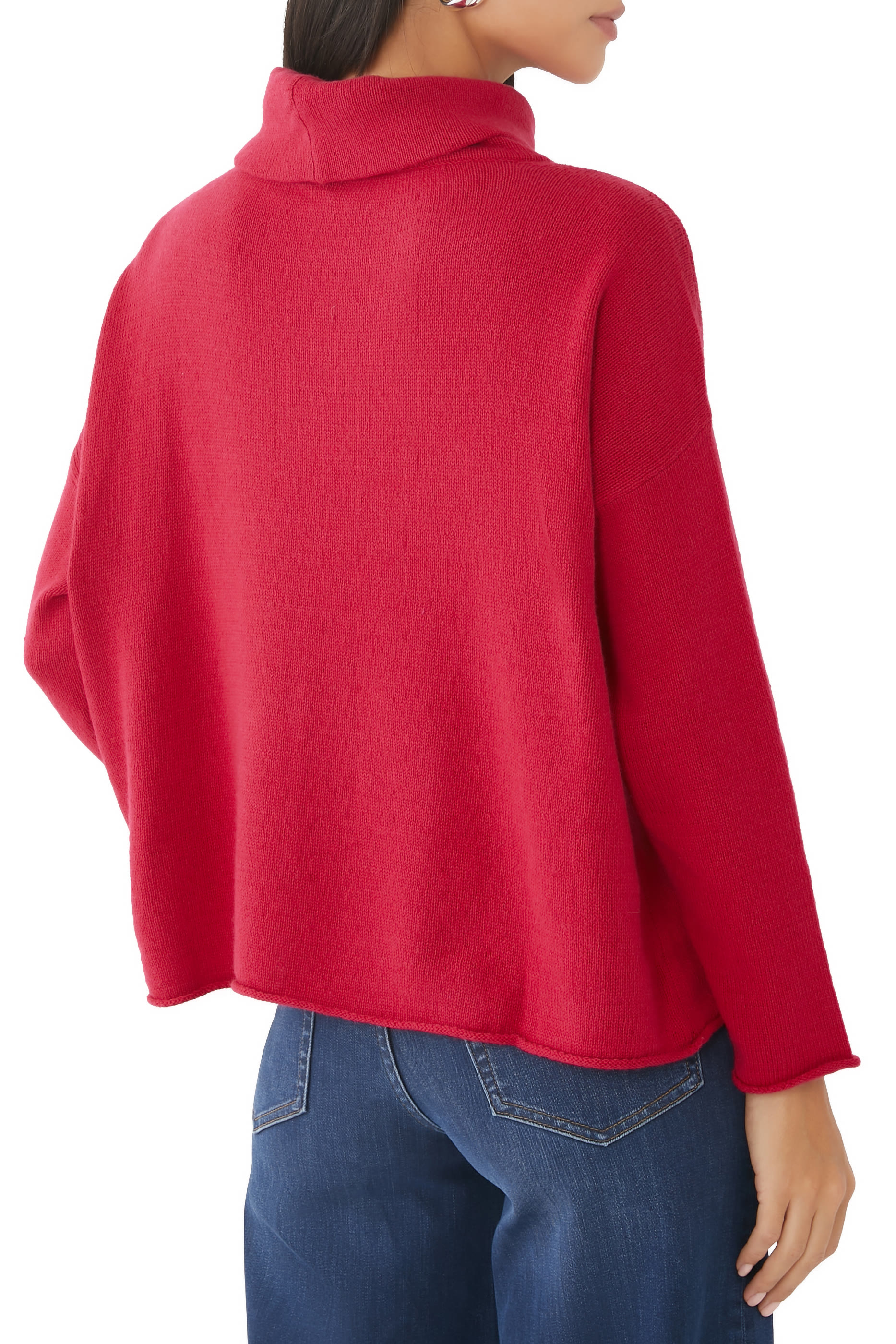 Turtle Neck Boxy Top