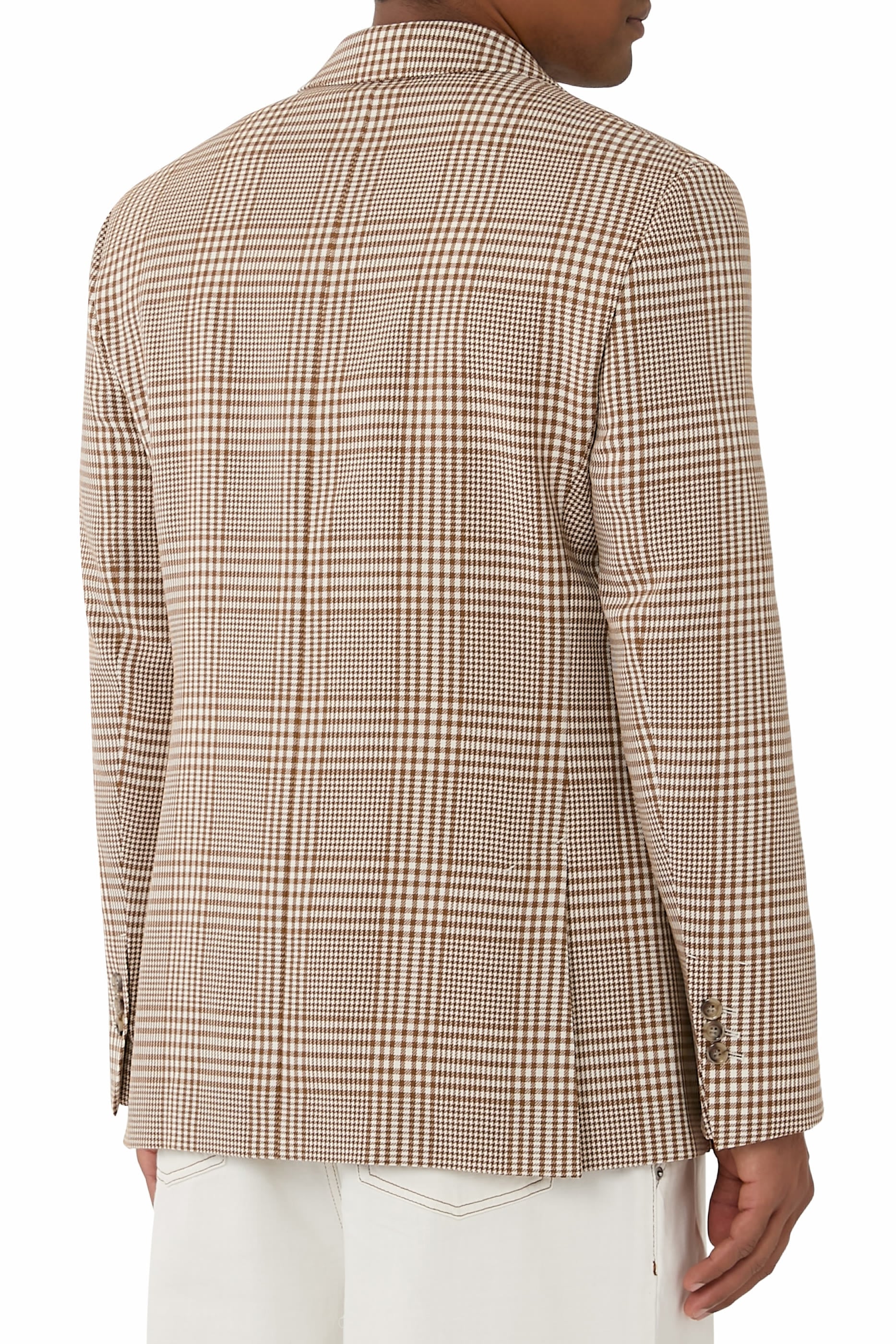 Wool Check Blazer