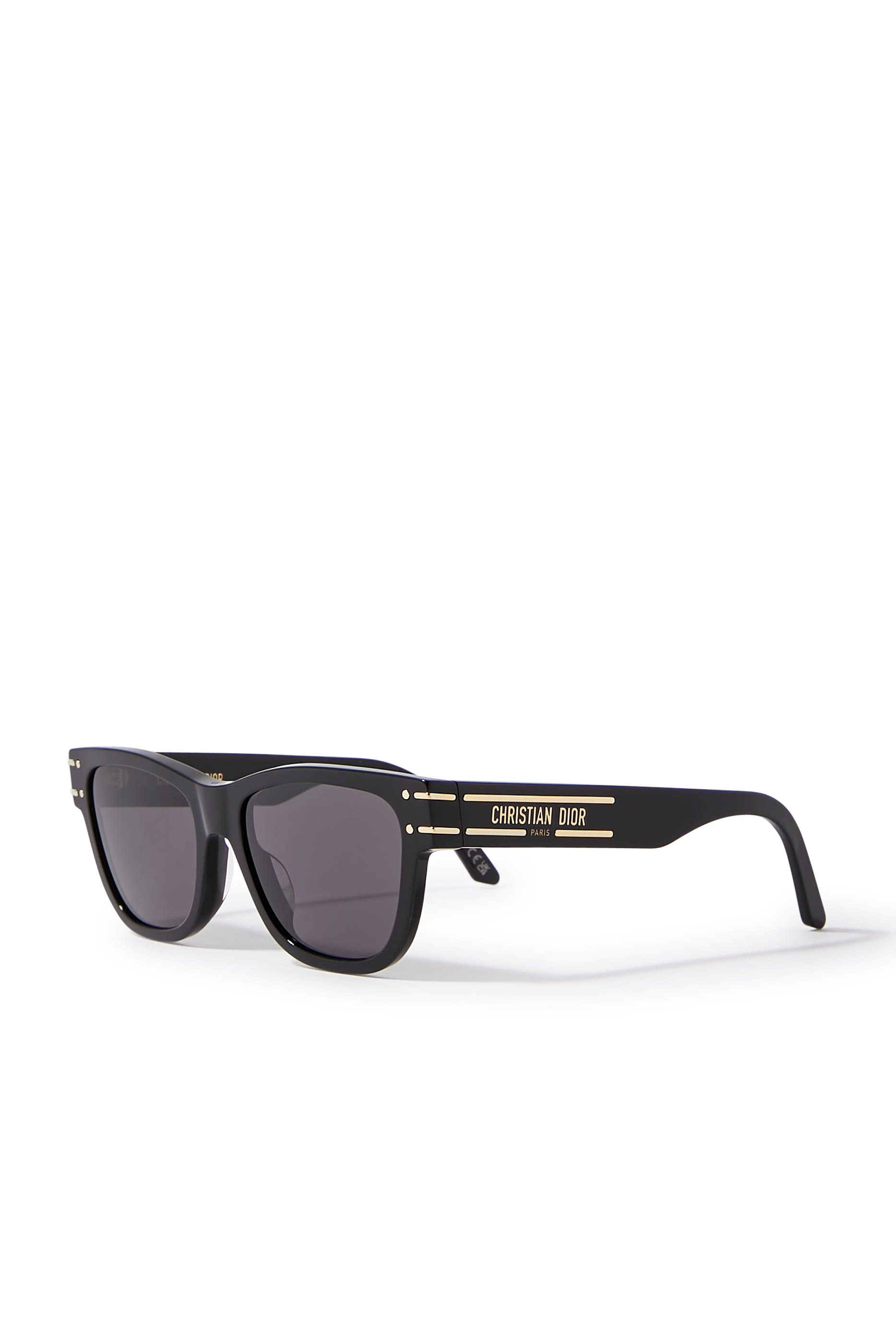 DiorSignature Black Rectangular Sunglasses