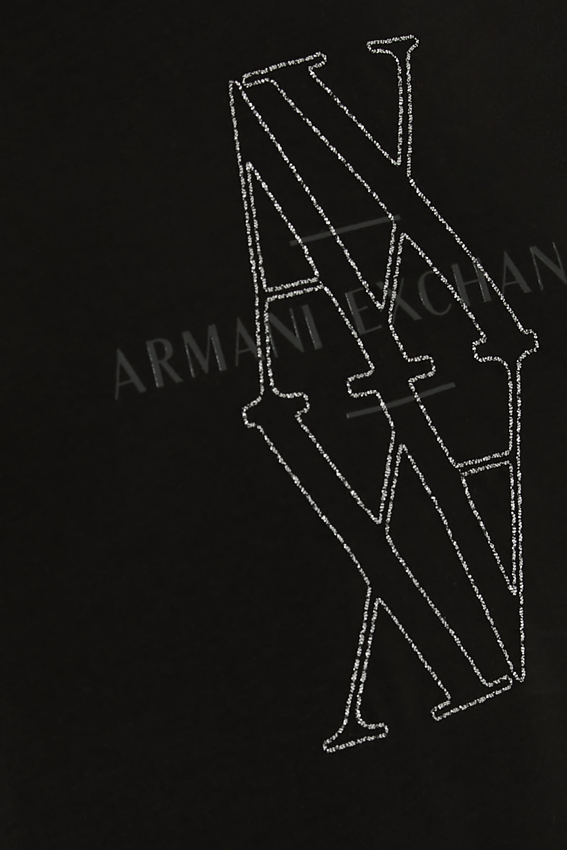 AX Logo Lettering Jersey T-Shirt