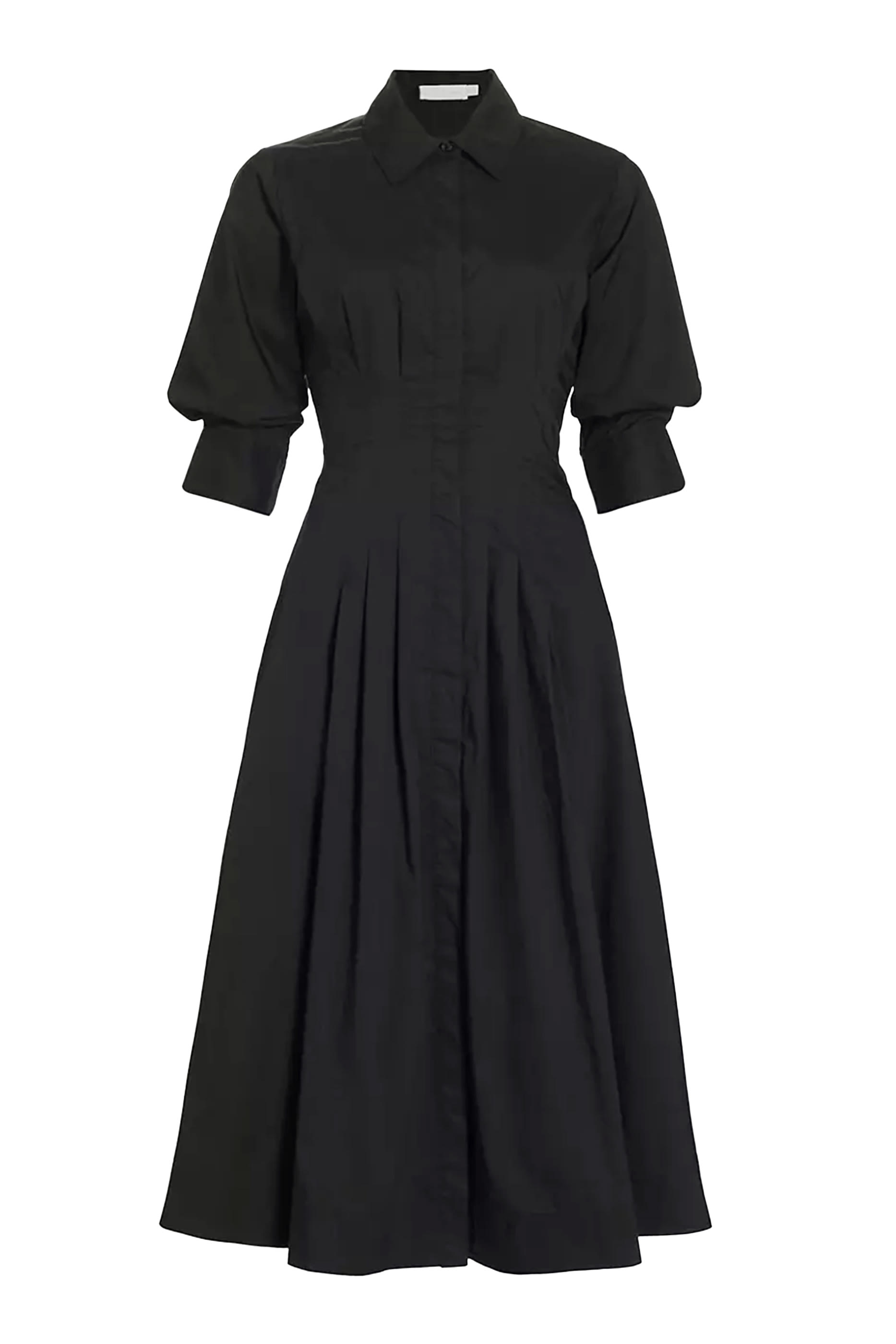 Jazz Pintuck Midi Dress