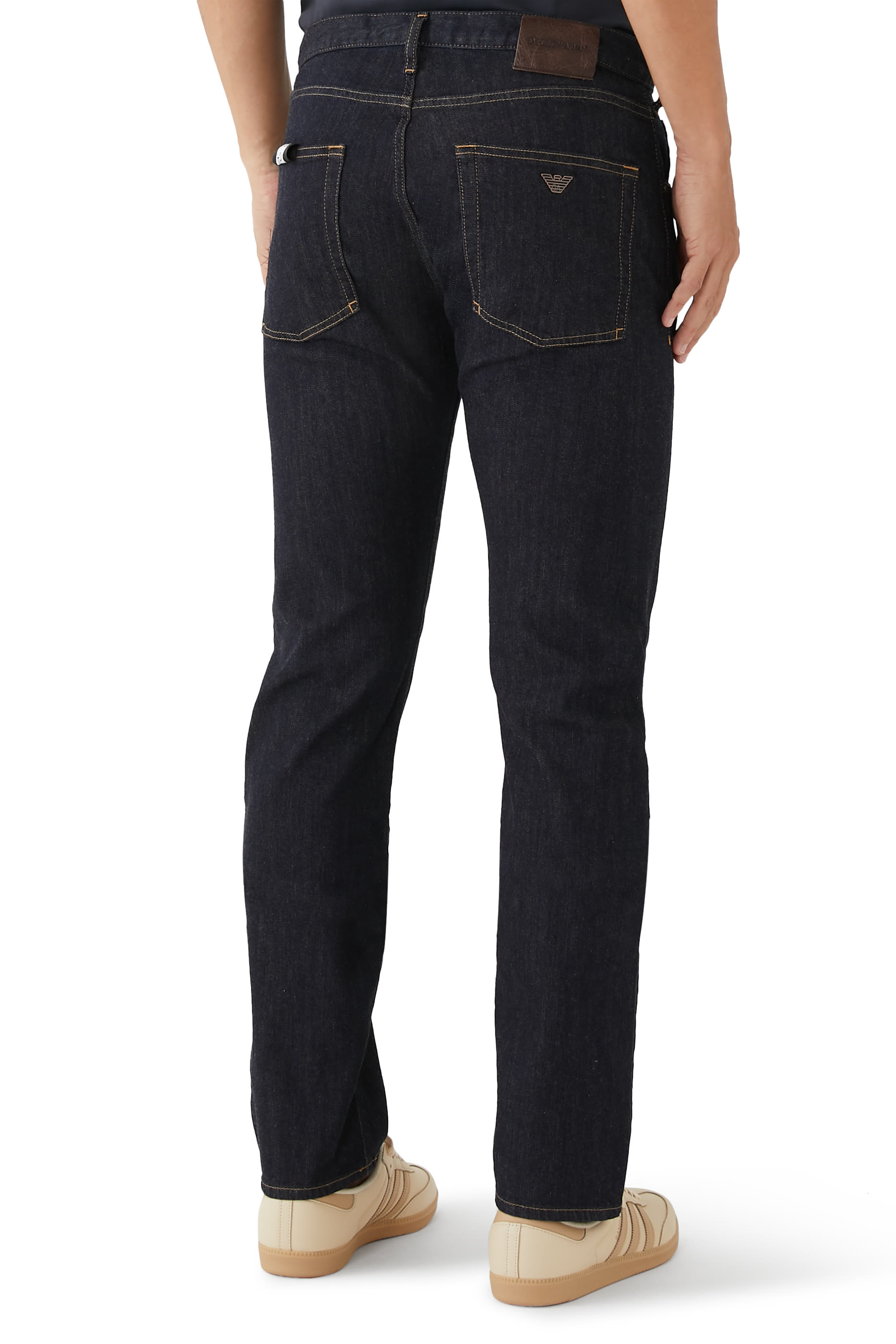 Regular-Fit Stretch Jeans